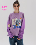 Moon Garden - Oversize 100% Cotton Tee Beepz