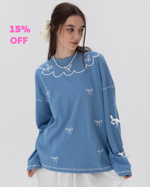 Azure Princess - Oversize 100% Cotton Tee Beepz