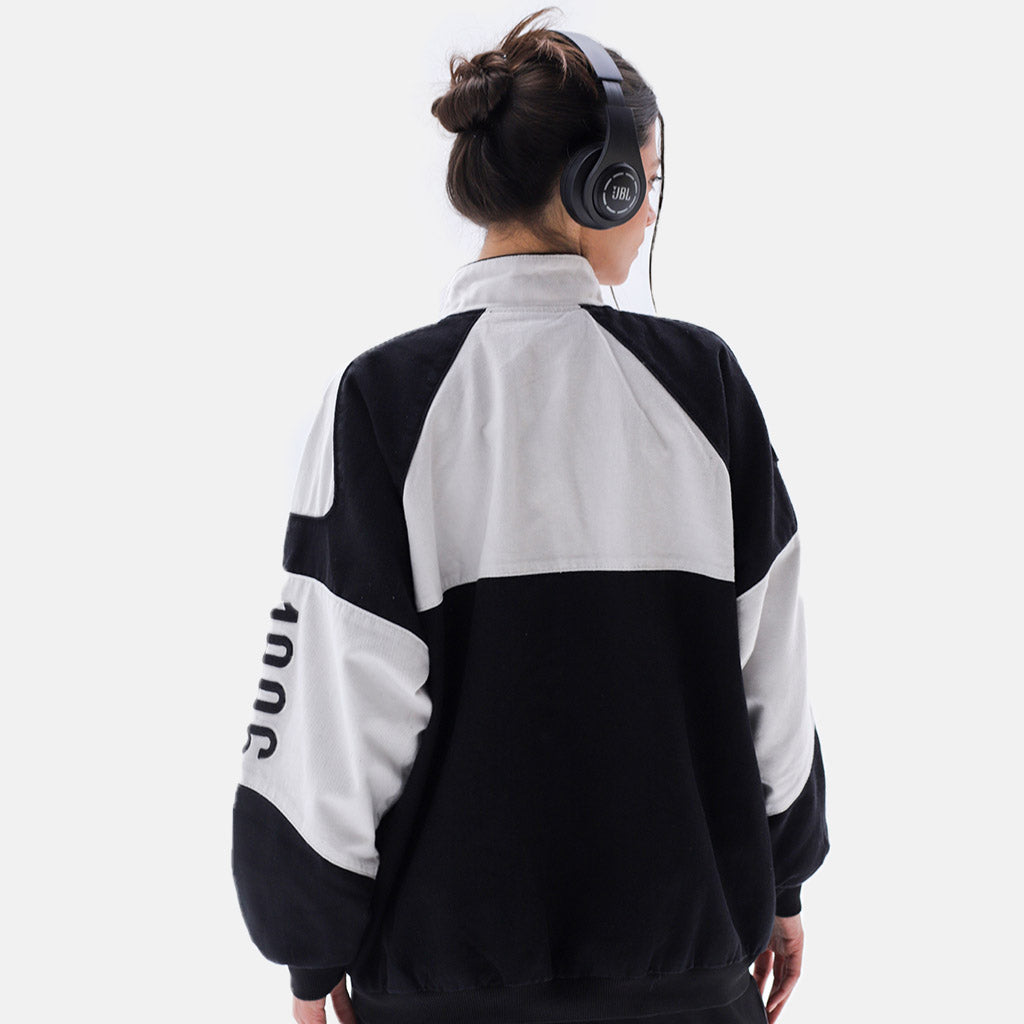 REBELZ Varsity Jacket-Panda