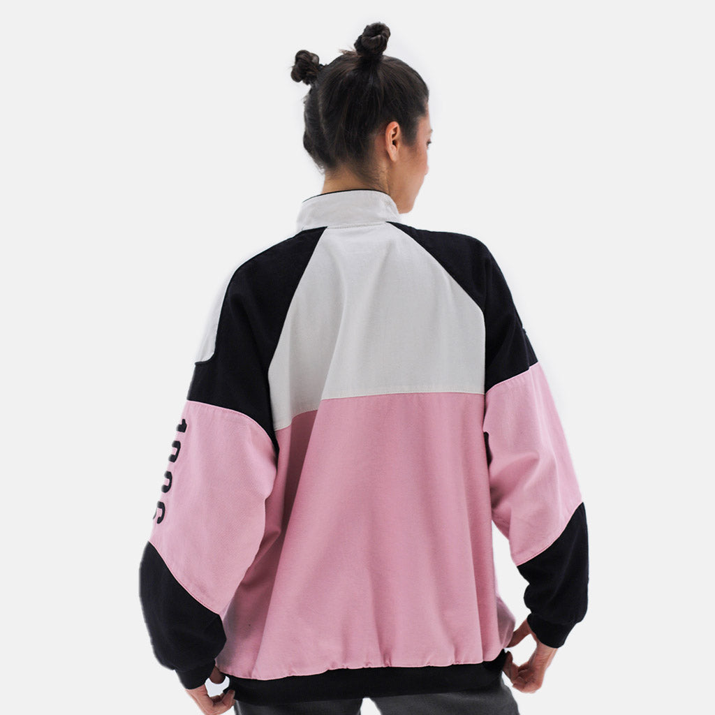 REBELZ Varsity Jacket-Pink