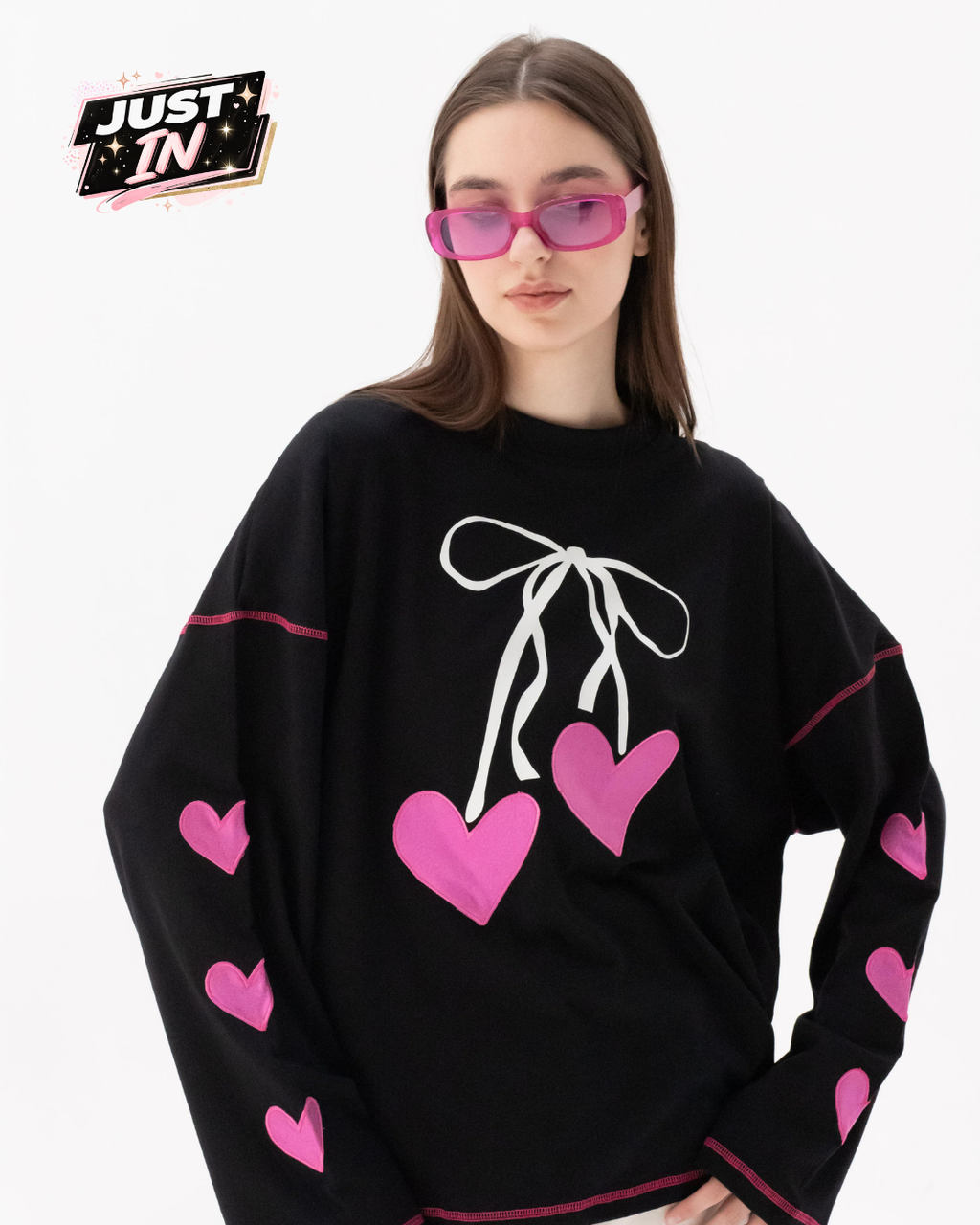 love spell - Oversize 100% Cotton Tee Beepz