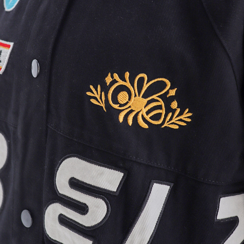 REBELZ Varsity Jacket-Black