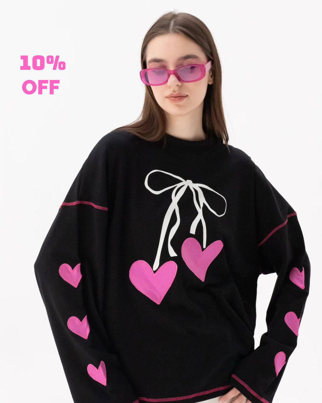 love spell - Oversize 100% Cotton Tee Beepz
