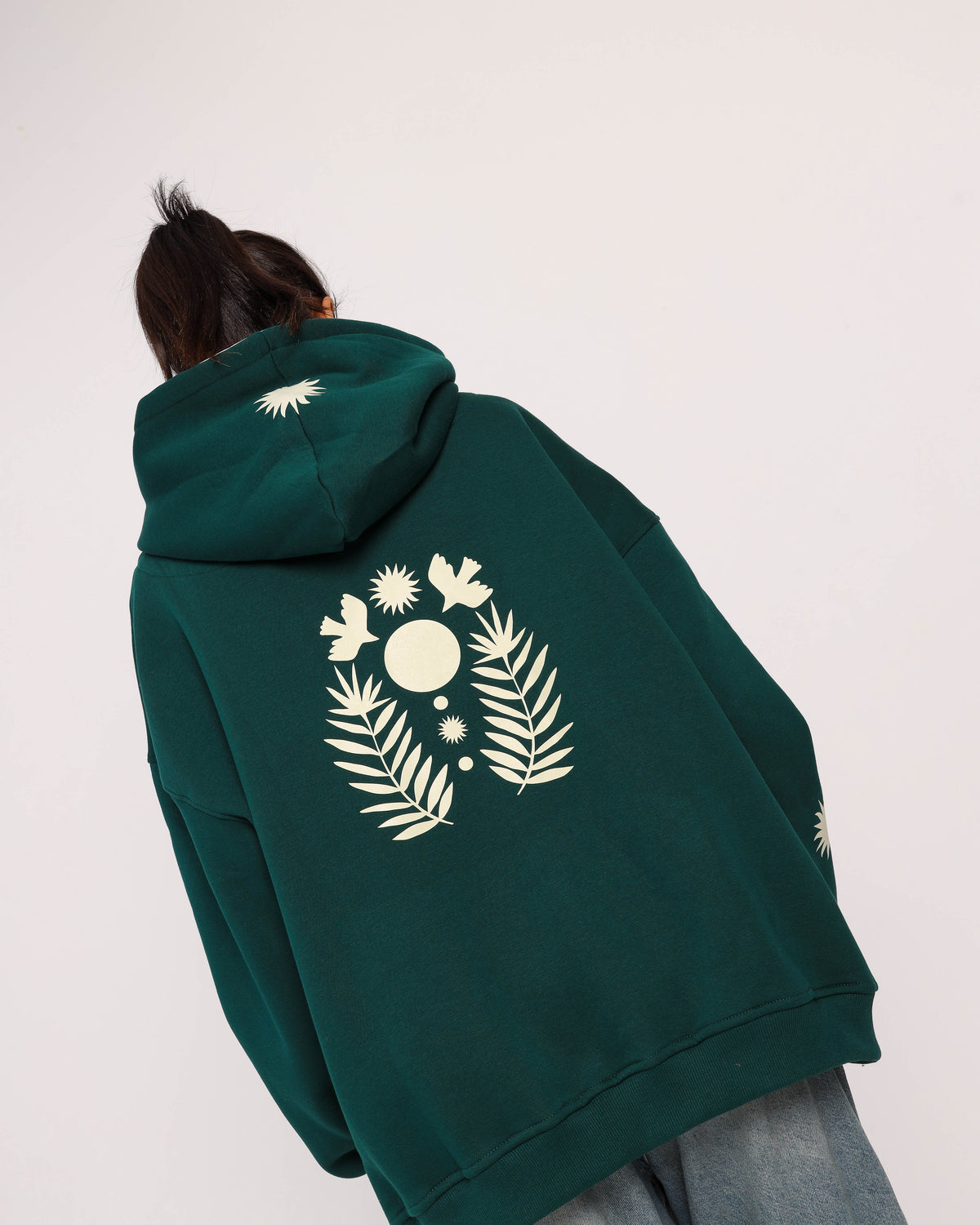 SERENITY-Oversized fleeced cotton sweatshirt Beepz