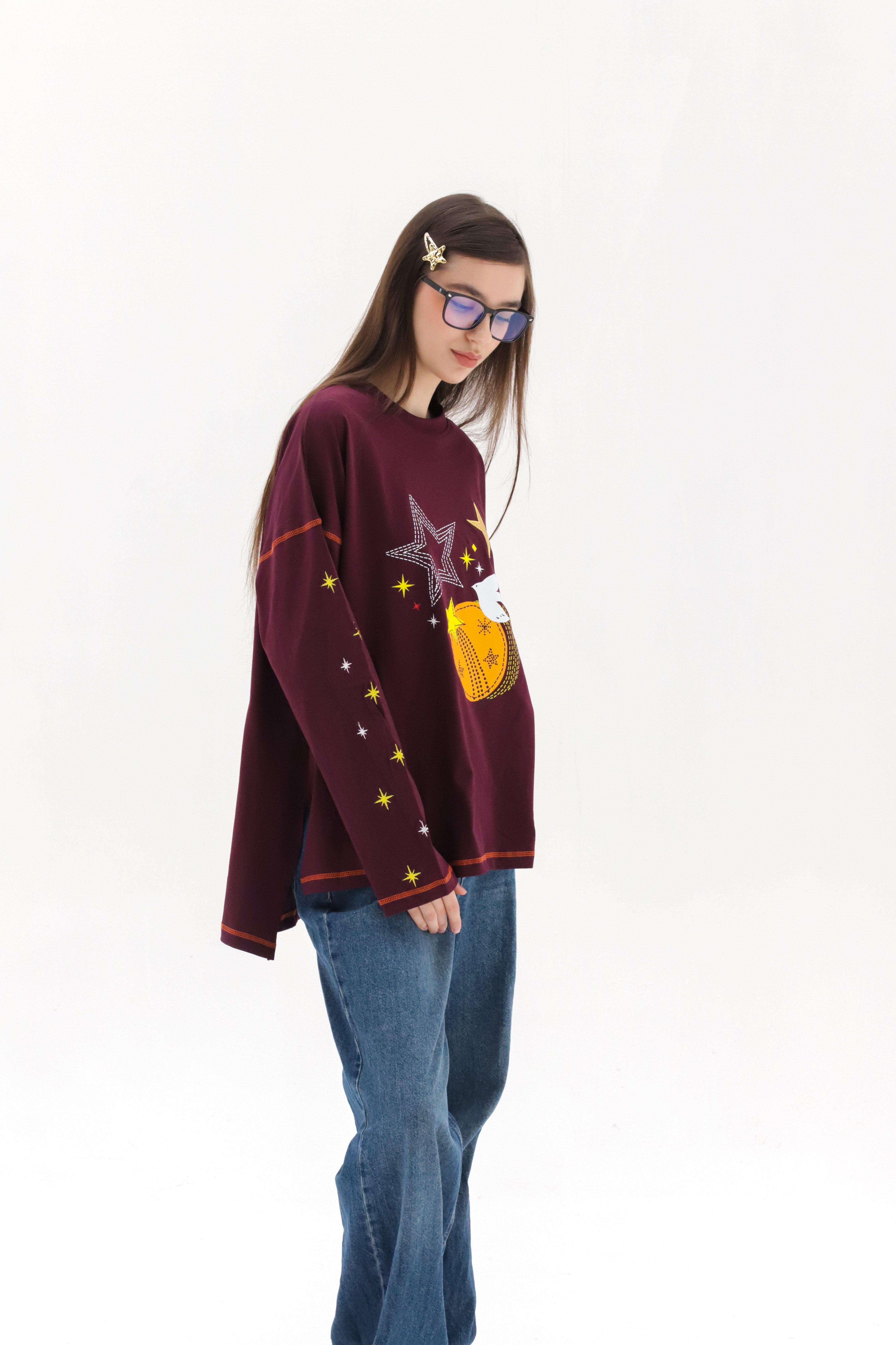 Whimsy - Oversize 100% Cotton Tee – Beepz