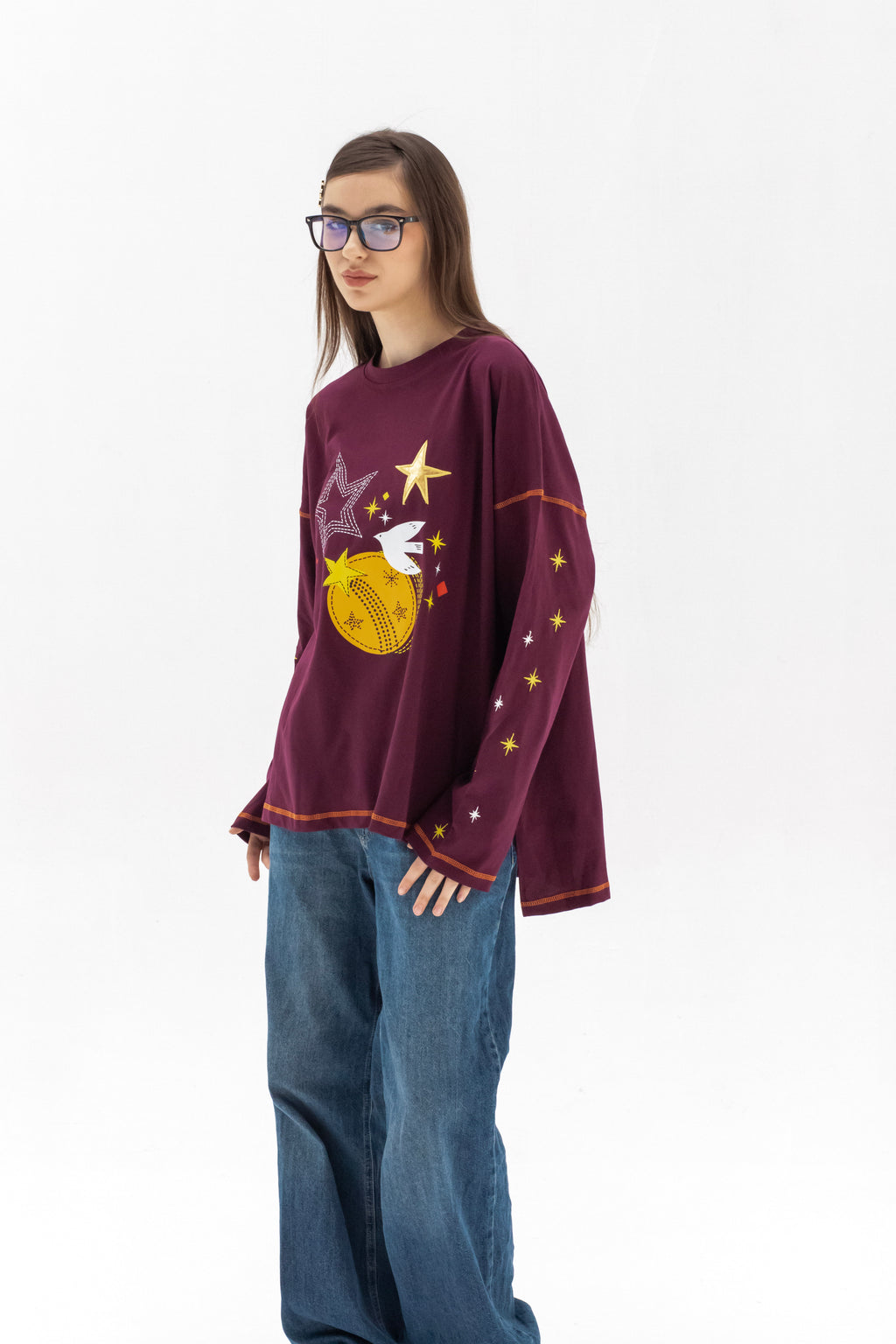 Love Spell- Oversize 100% Cotton Tee Beepz