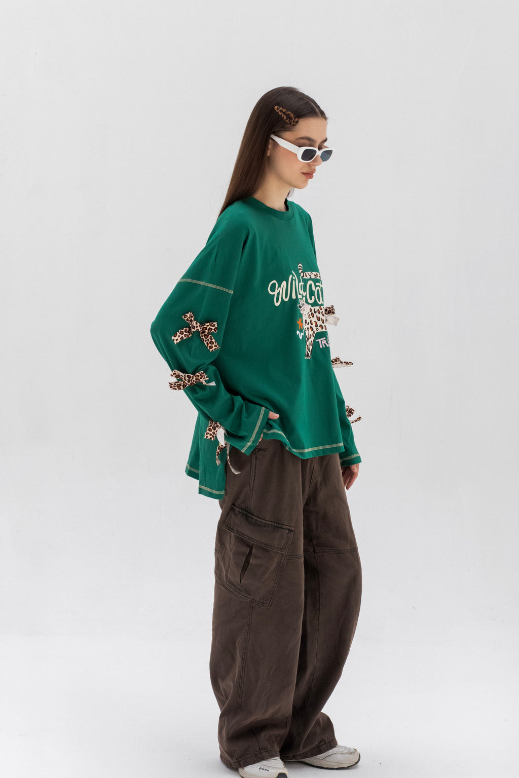 Le Chat Chic- Oversize 100% Cotton Tee Beepz