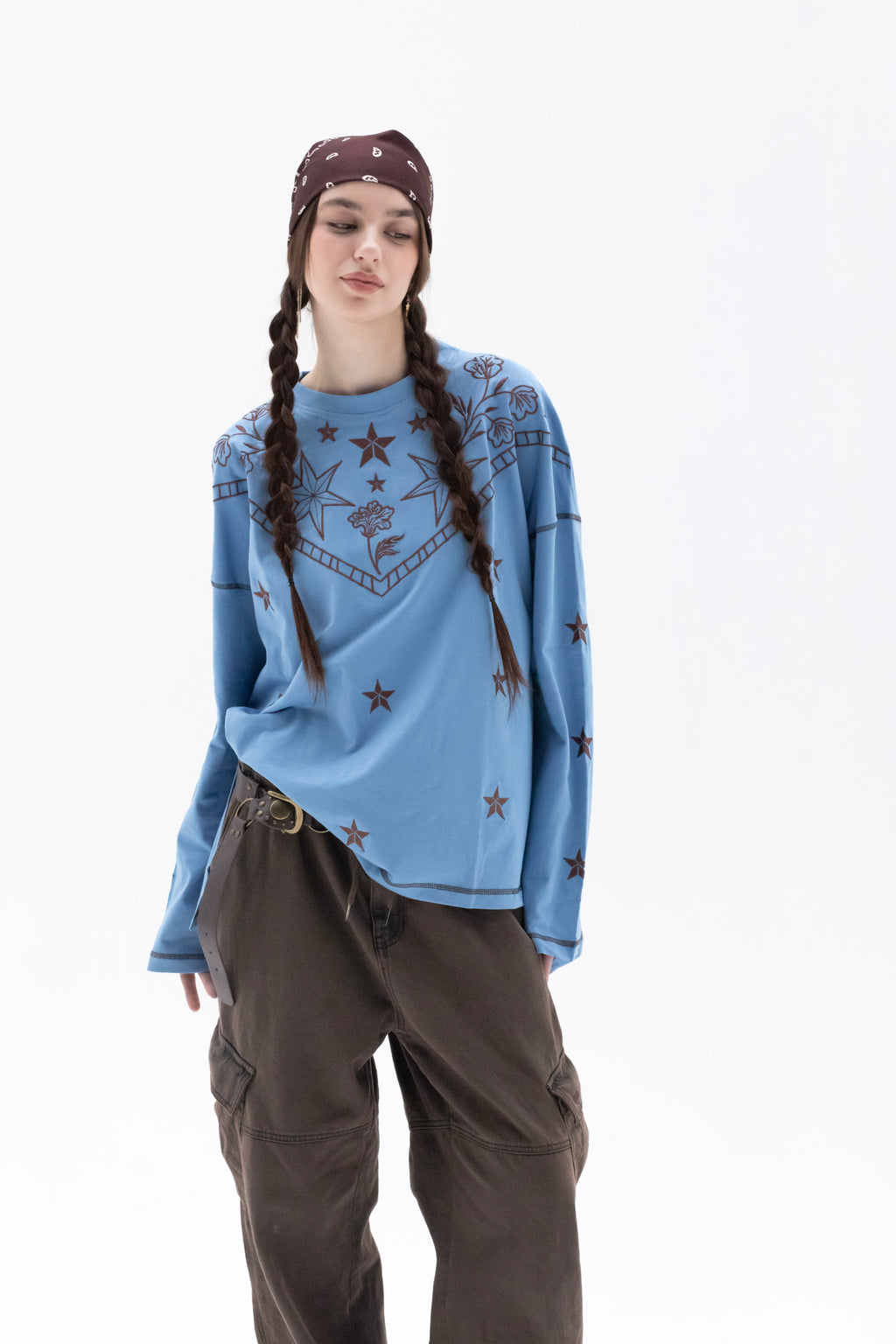 Cowgirl - Oversize 100% Cotton Tee Beepz