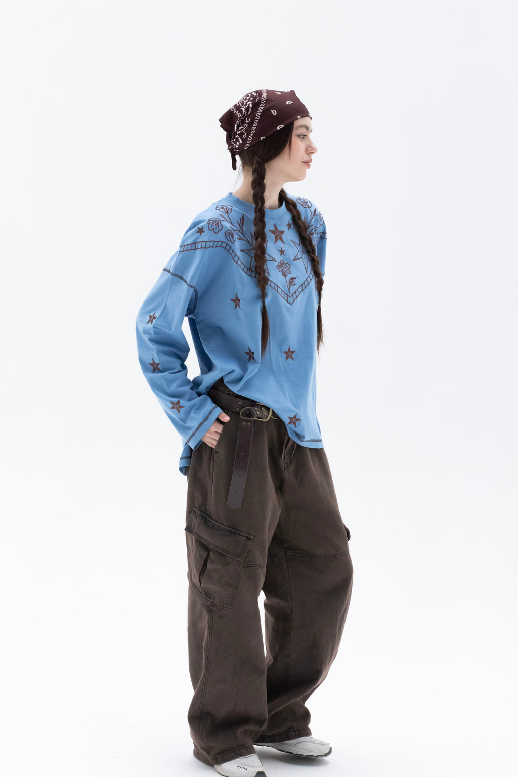 Cowgirl - Oversize 100% Cotton Tee Beepz