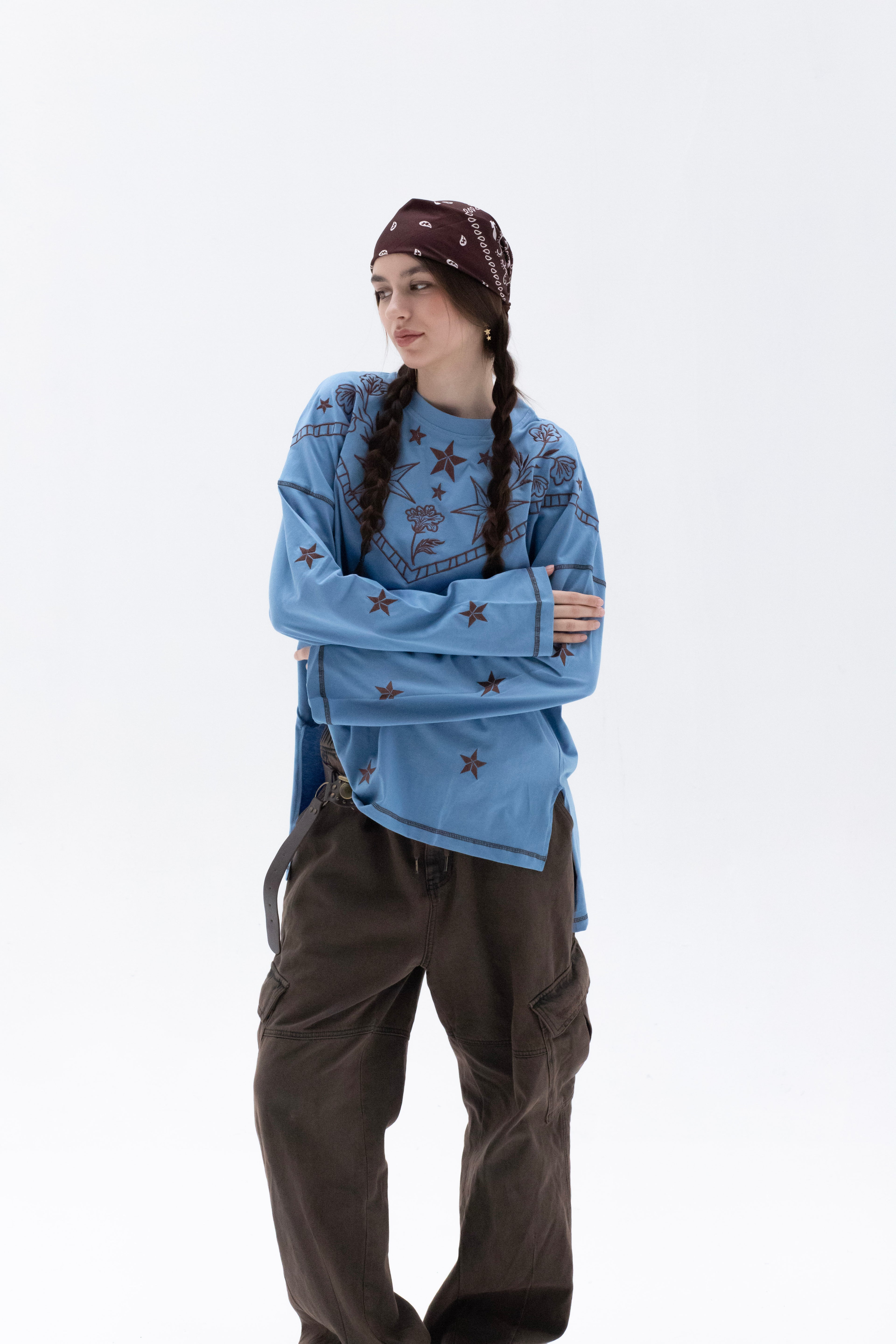 Cowgirl - Oversize 100% Cotton Tee Beepz
