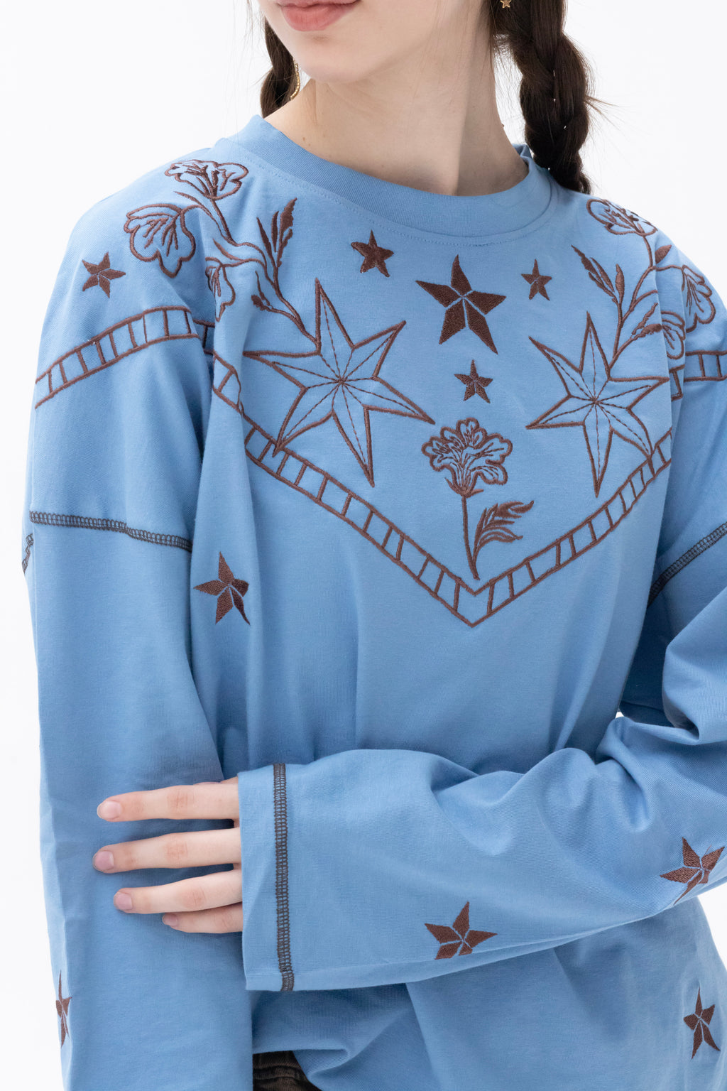 Cowgirl - Oversize 100% Cotton Tee Beepz