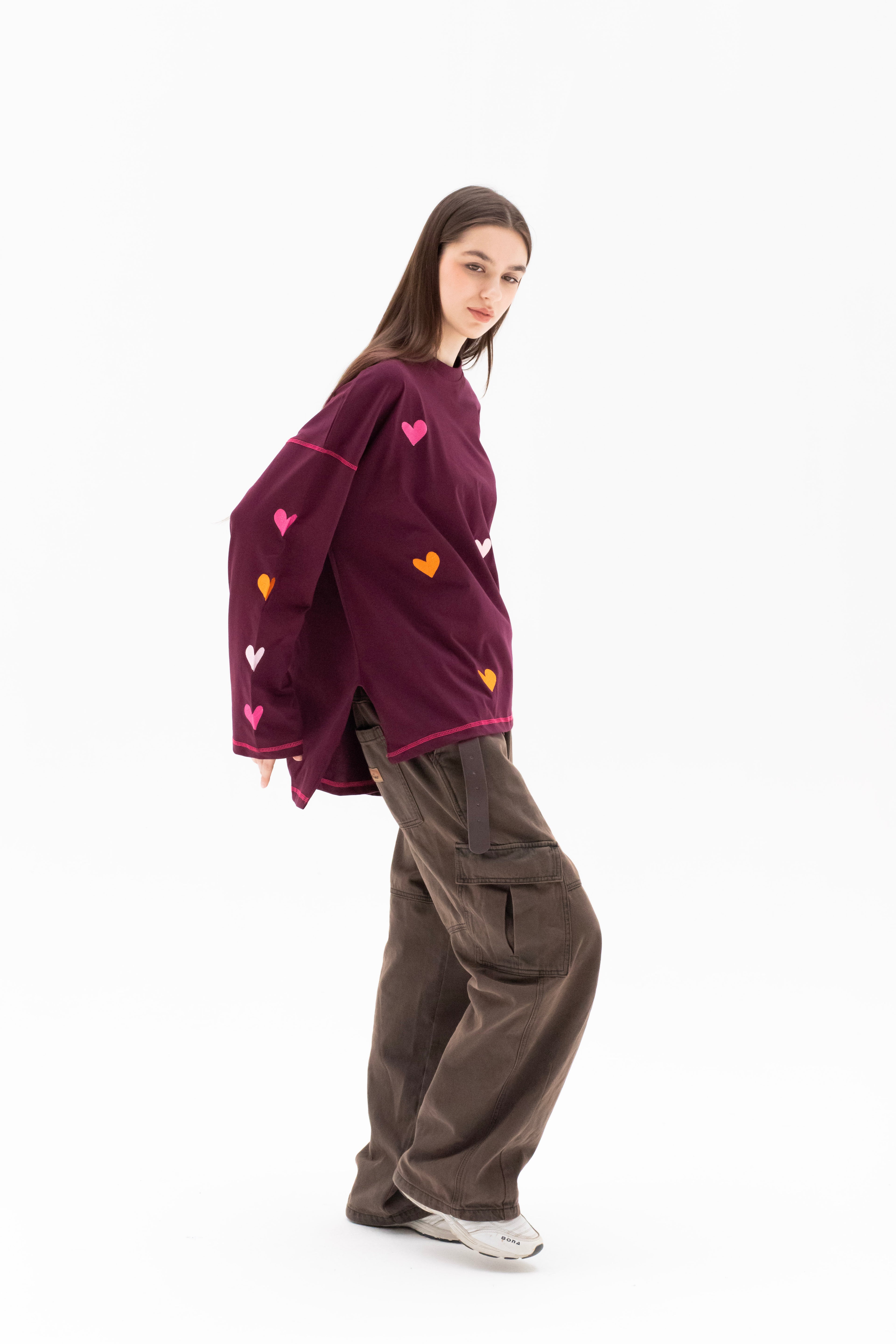 Love Spell- Oversize 100% Cotton Tee Beepz