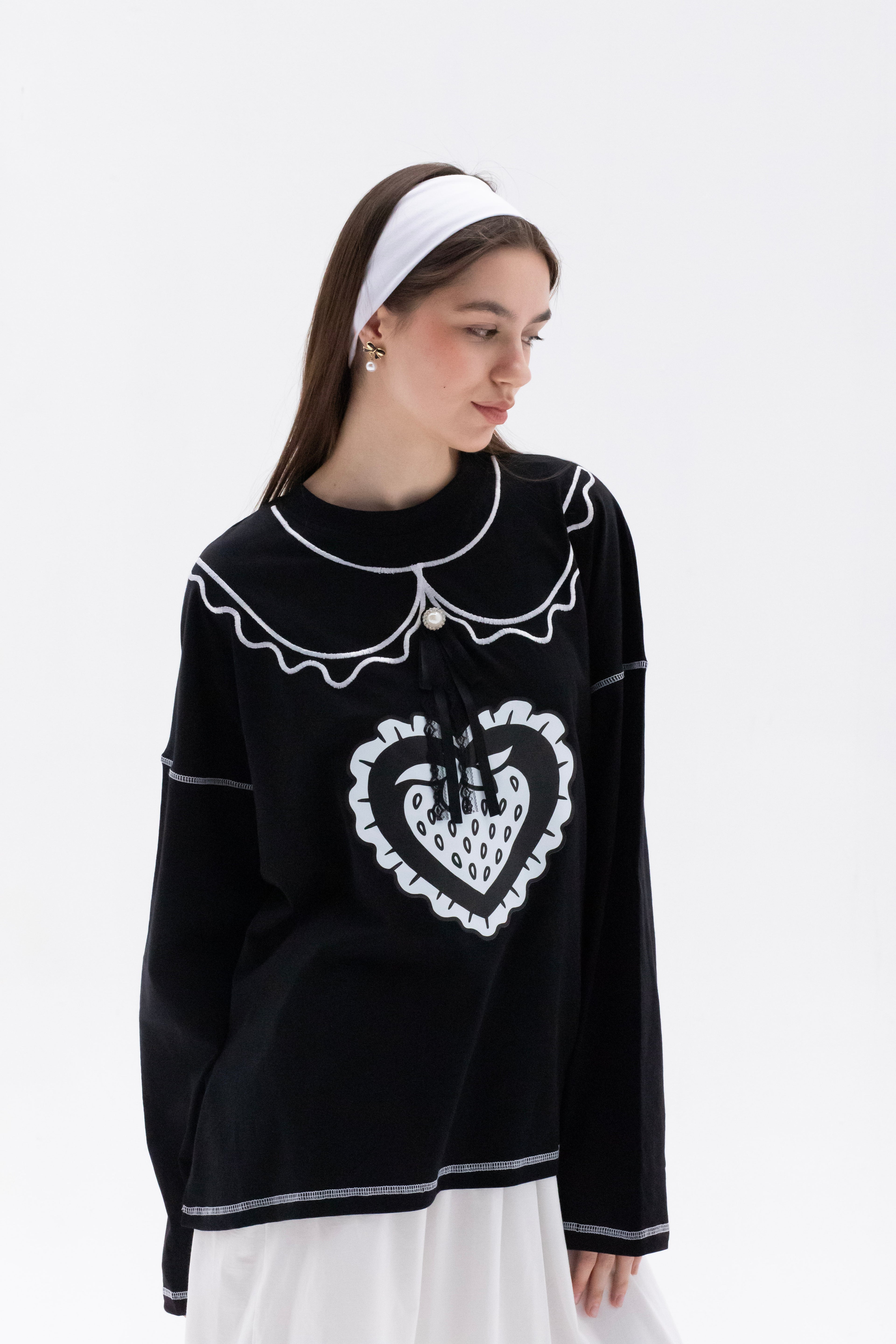 Grace - Oversize 100% Cotton Tee Beepz