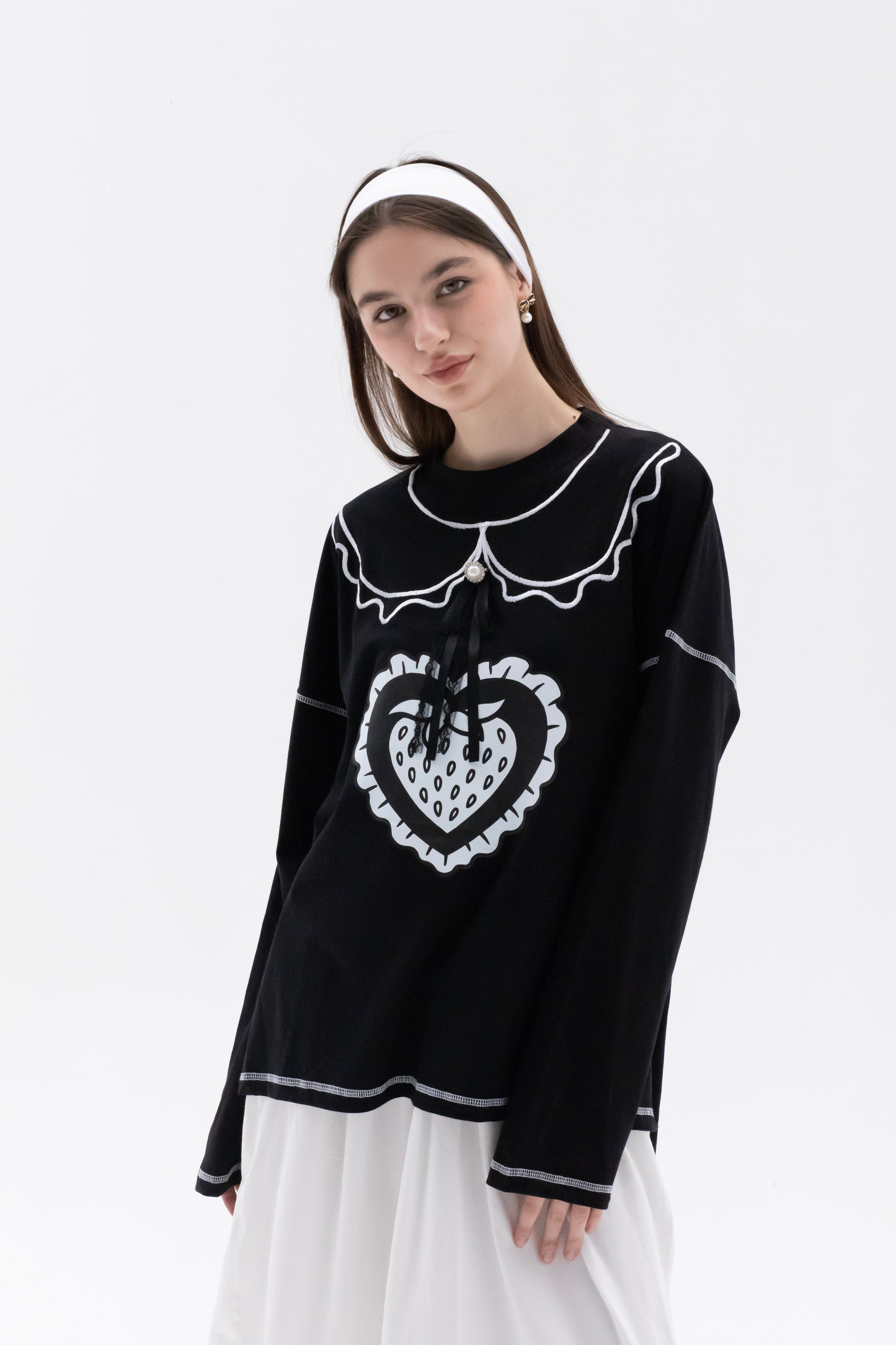 Grace - Oversize 100% Cotton Tee Beepz