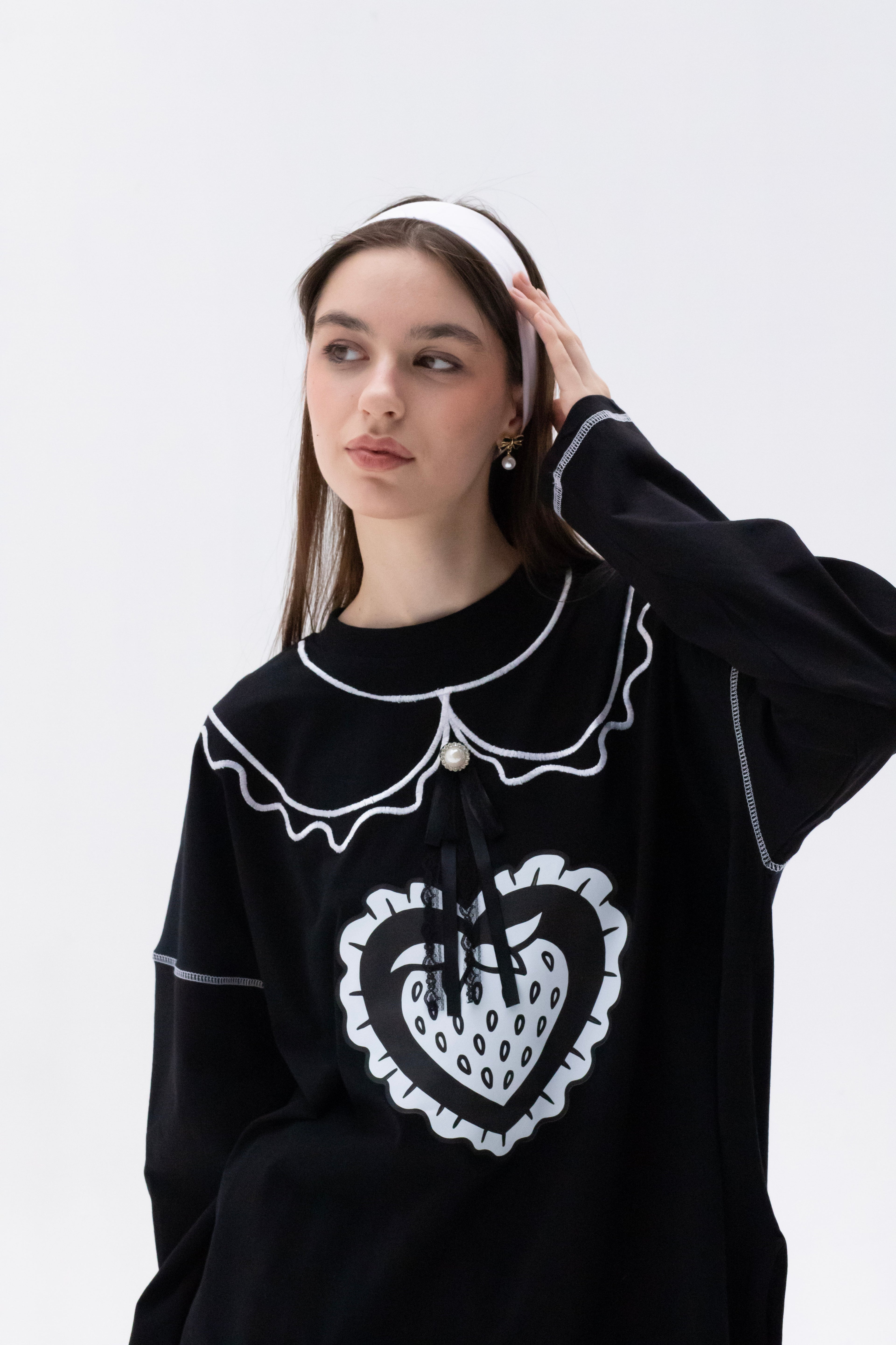 Grace - Oversize 100% Cotton Tee Beepz