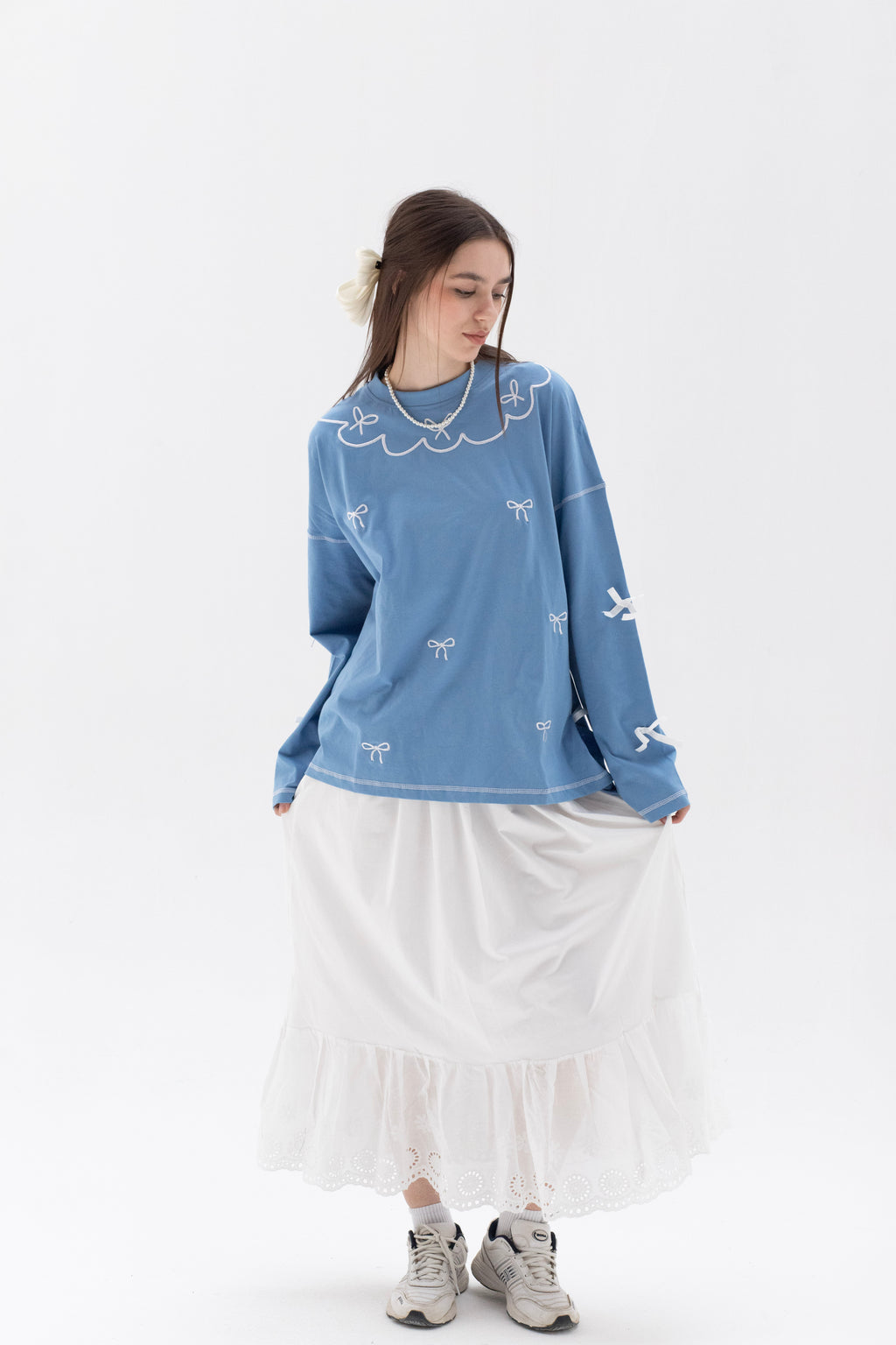 Azure Princess - Oversize 100% Cotton Tee Beepz