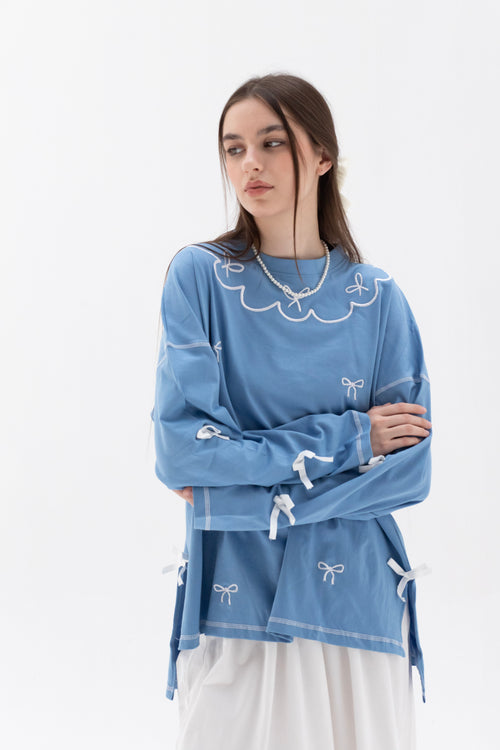 Azure Princess - Oversize 100% Cotton Tee Beepz