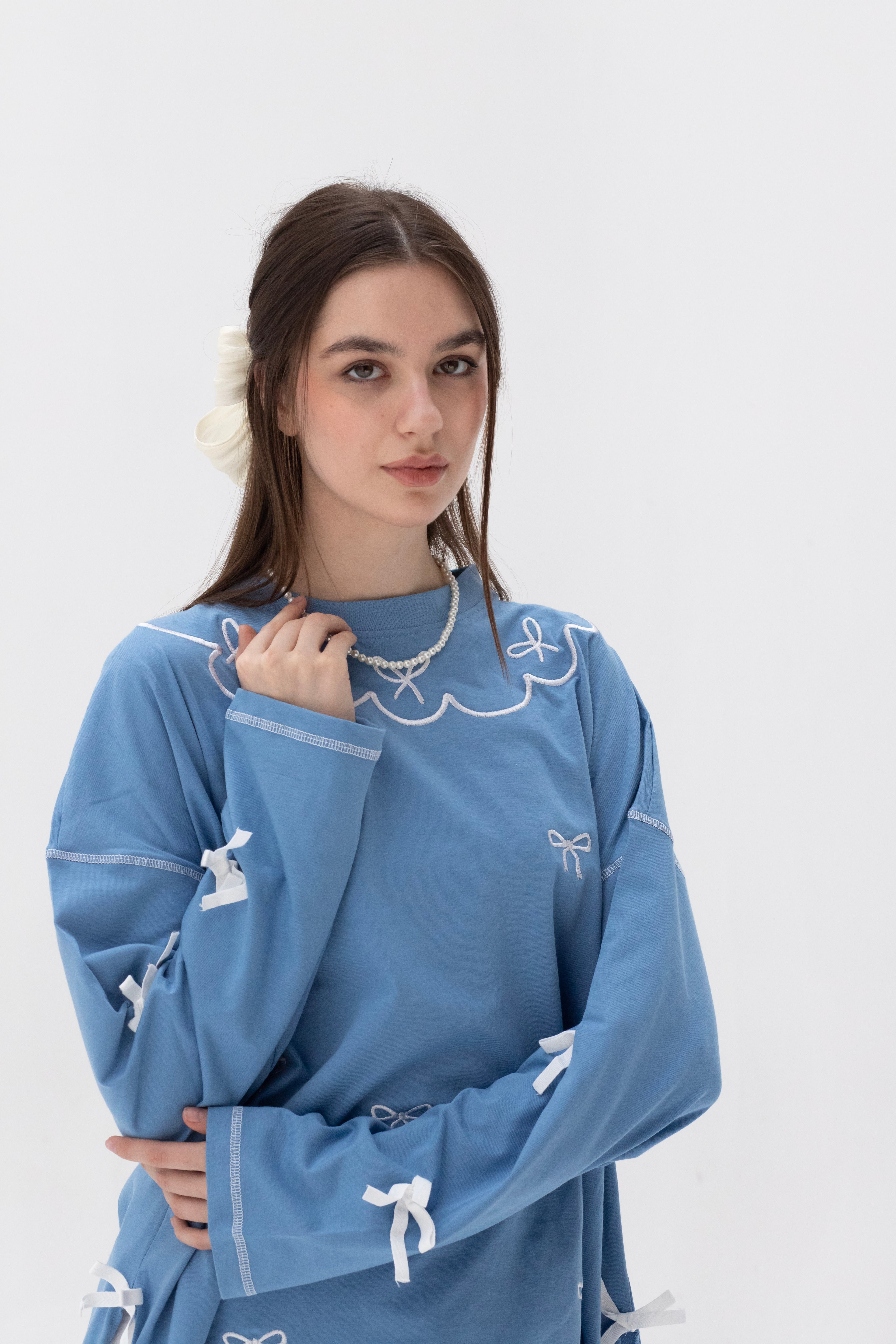 Azure Princess - Oversize 100% Cotton Tee Beepz