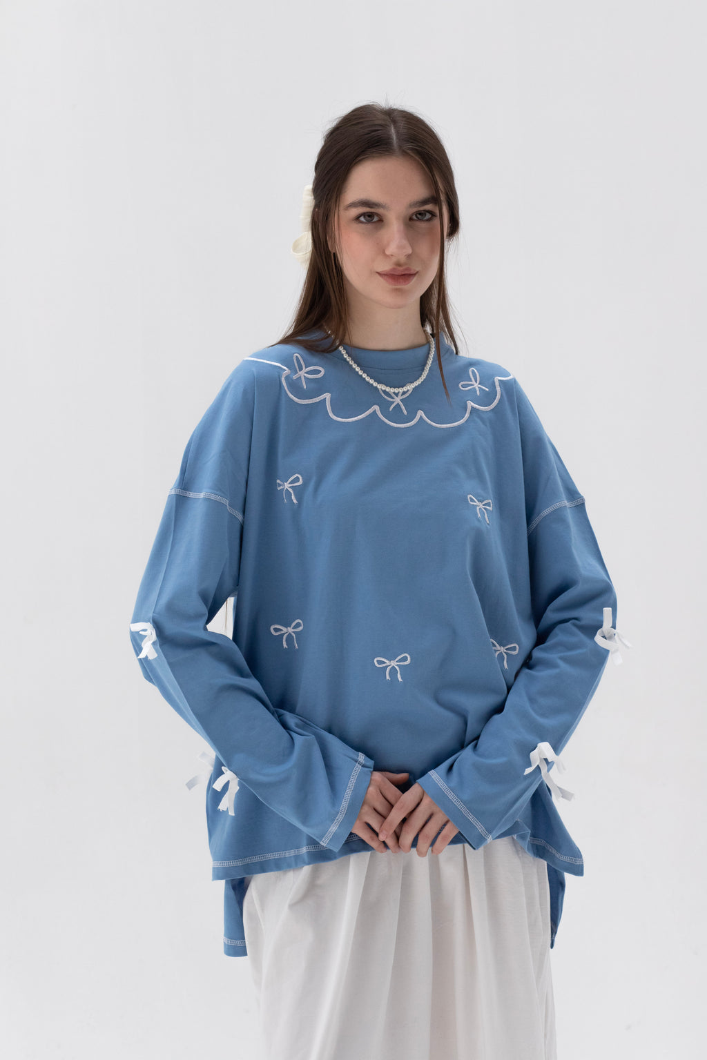 Azure Princess - Oversize 100% Cotton Tee Beepz