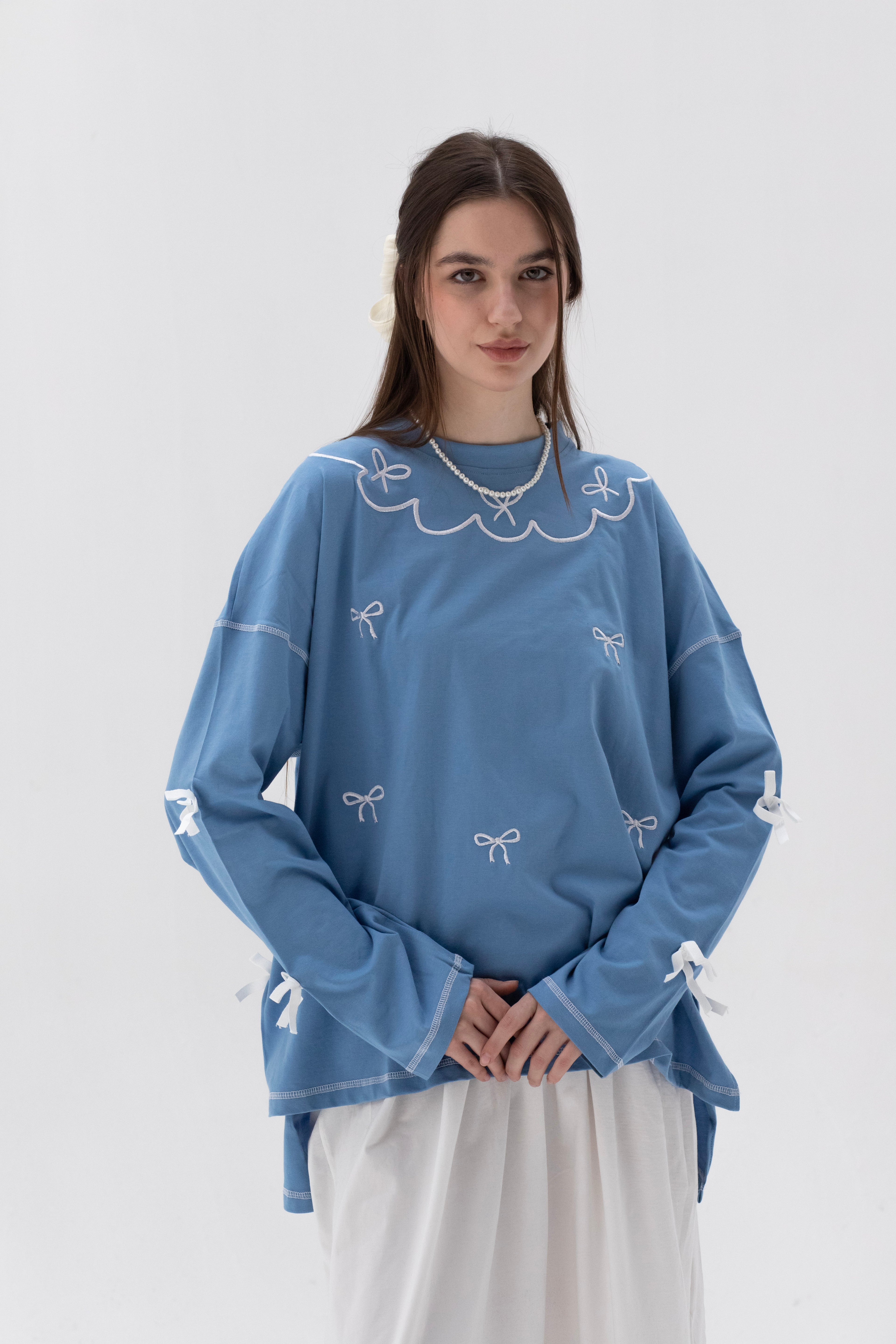 Azure Princess - Oversize 100% Cotton Tee Beepz