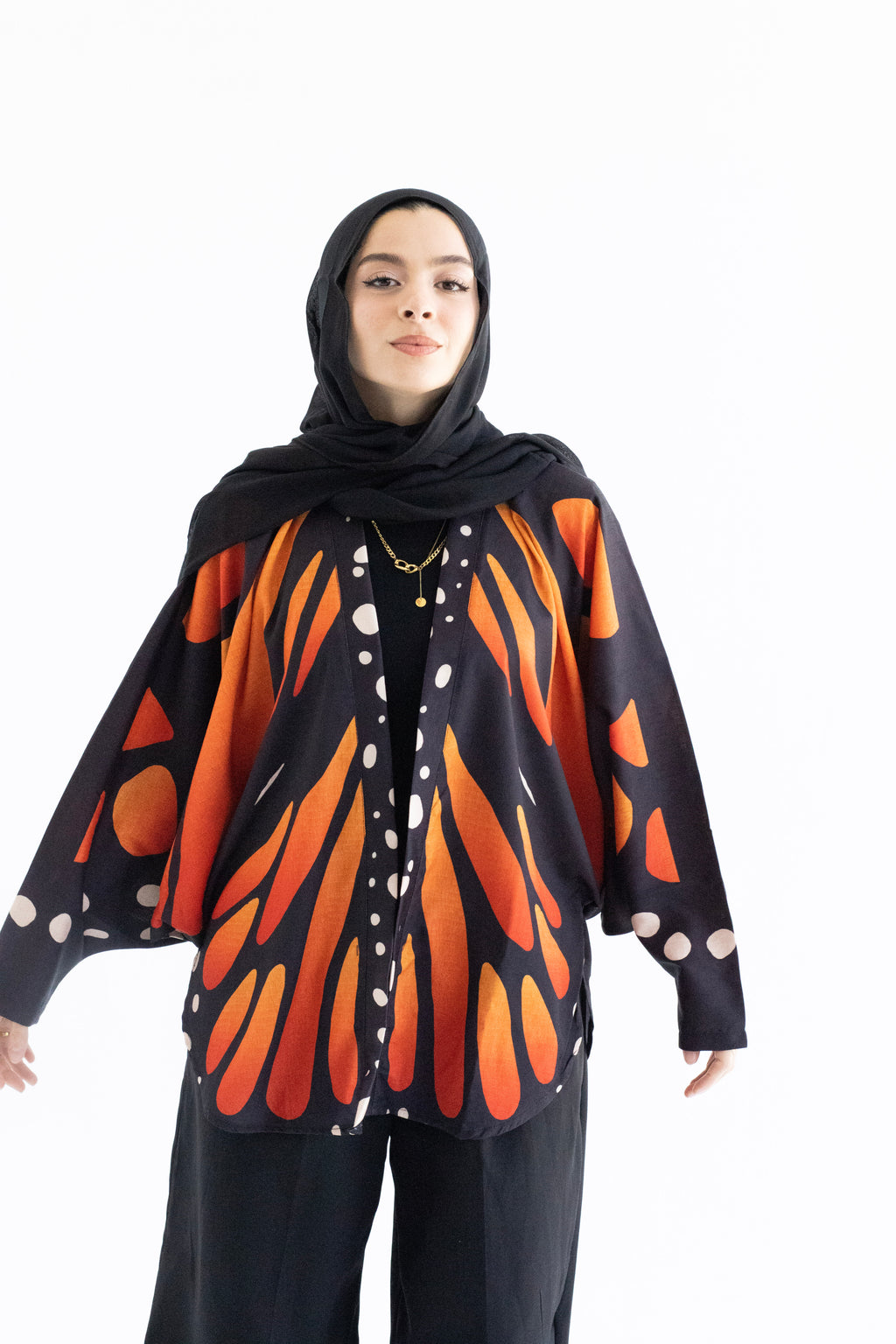 Ember The Guardian of Golden Hearts-Butterfly kimono Beepz