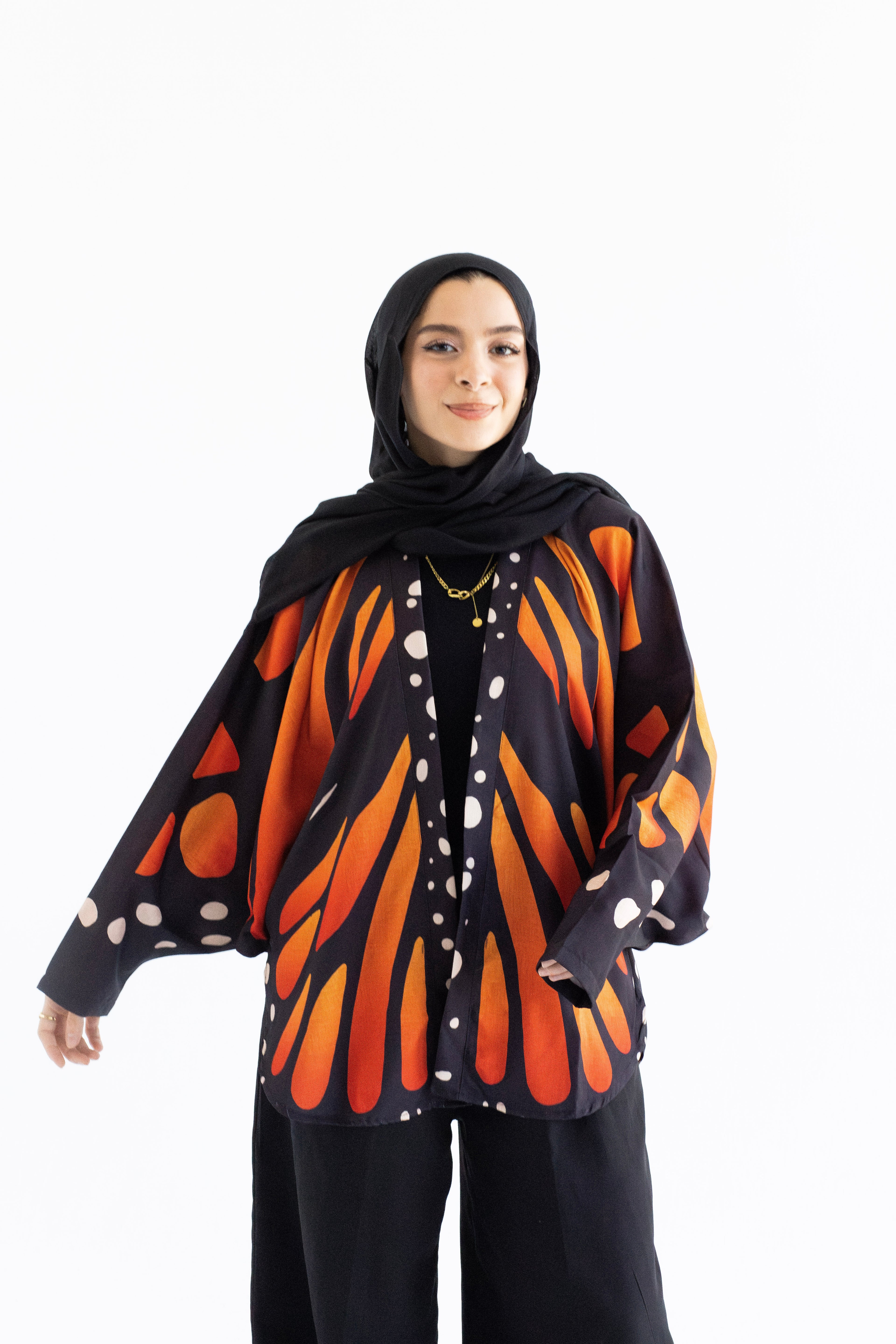 Ember The Guardian of Golden Hearts-Butterfly kimono Beepz
