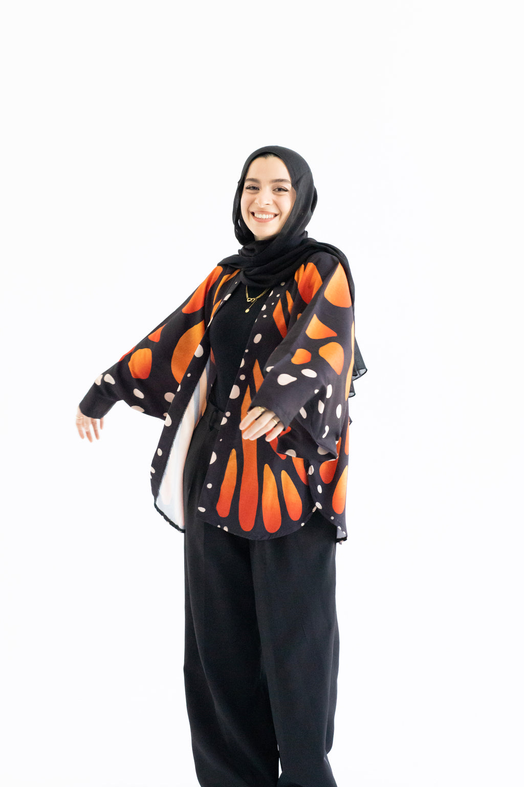 Ember The Guardian of Golden Hearts-Butterfly kimono Beepz