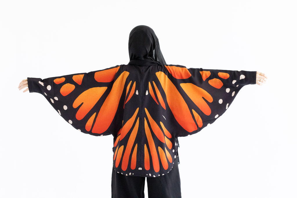 Ember The Guardian of Golden Hearts-Butterfly kimono Beepz