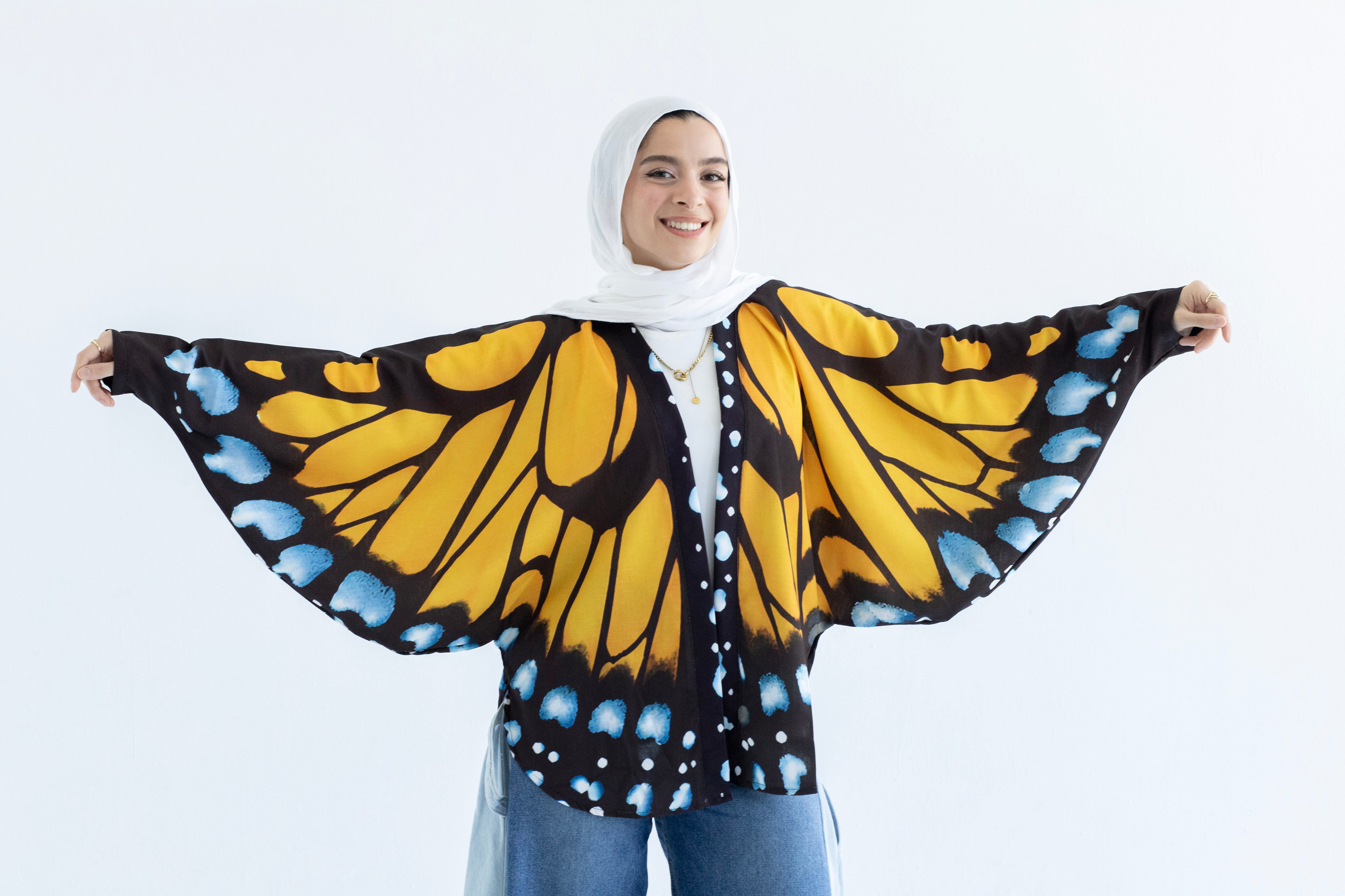 Solis The Bringer of New Beginnings-Butterfly kimono Beepz