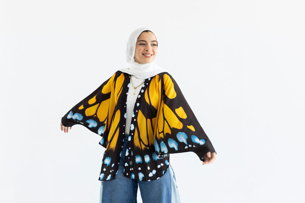 Solis The Bringer of New Beginnings-Butterfly kimono Beepz