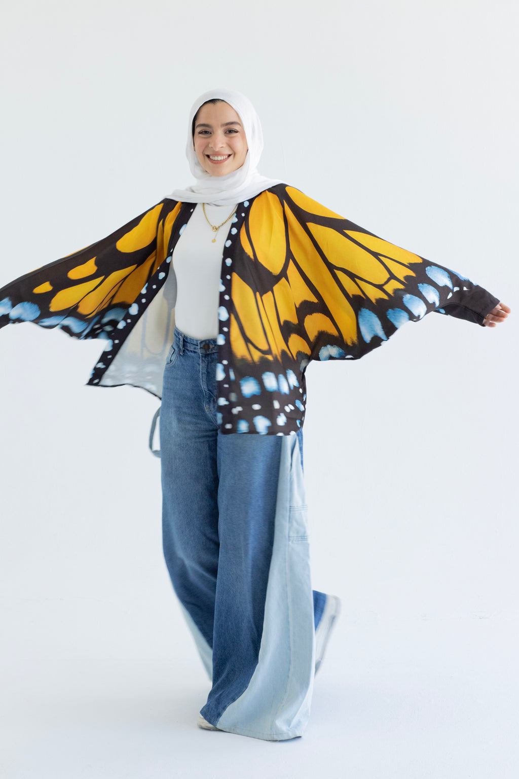 Solis The Bringer of New Beginnings-Butterfly kimono Beepz