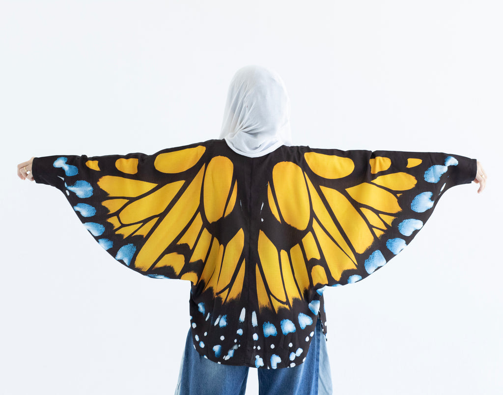 Solis The Bringer of New Beginnings-Butterfly kimono Beepz