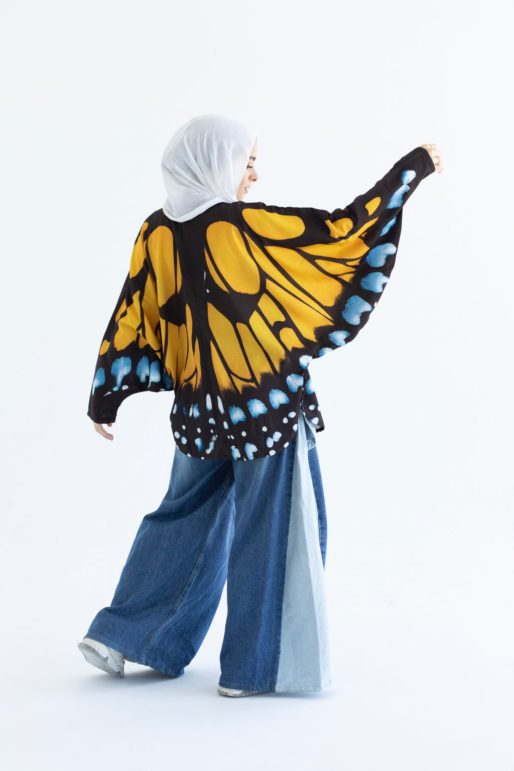Solis The Bringer of New Beginnings-Butterfly kimono Beepz