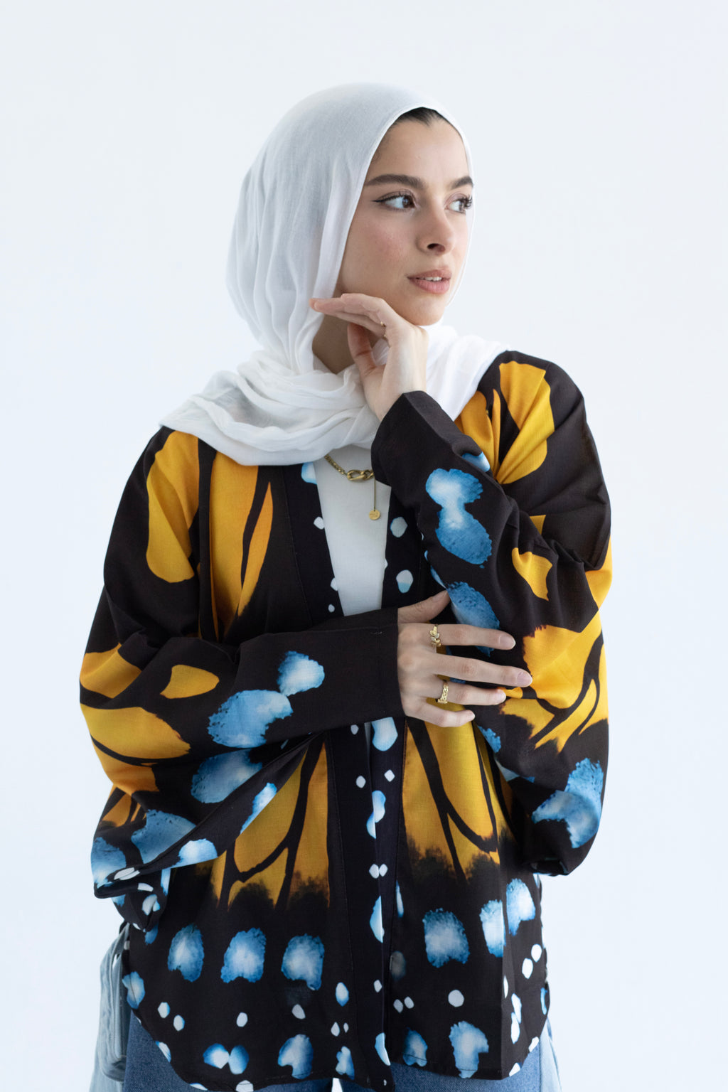 Solis The Bringer of New Beginnings-Butterfly kimono Beepz