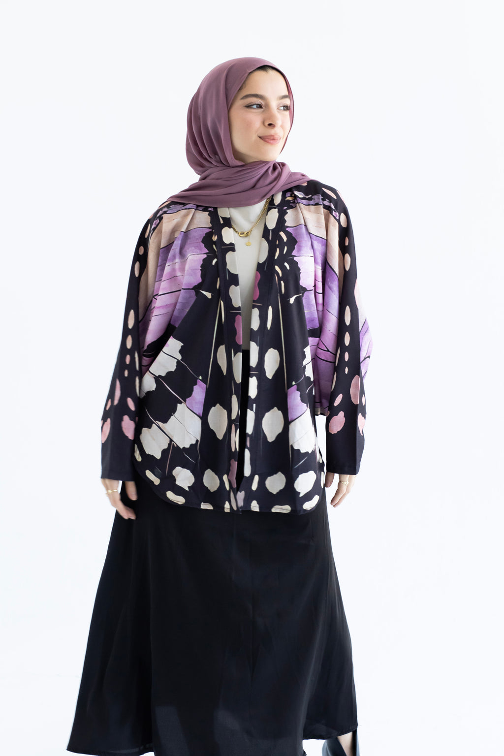 Violet The Guardian of Gentle Souls-Butterfly kimono Beepz