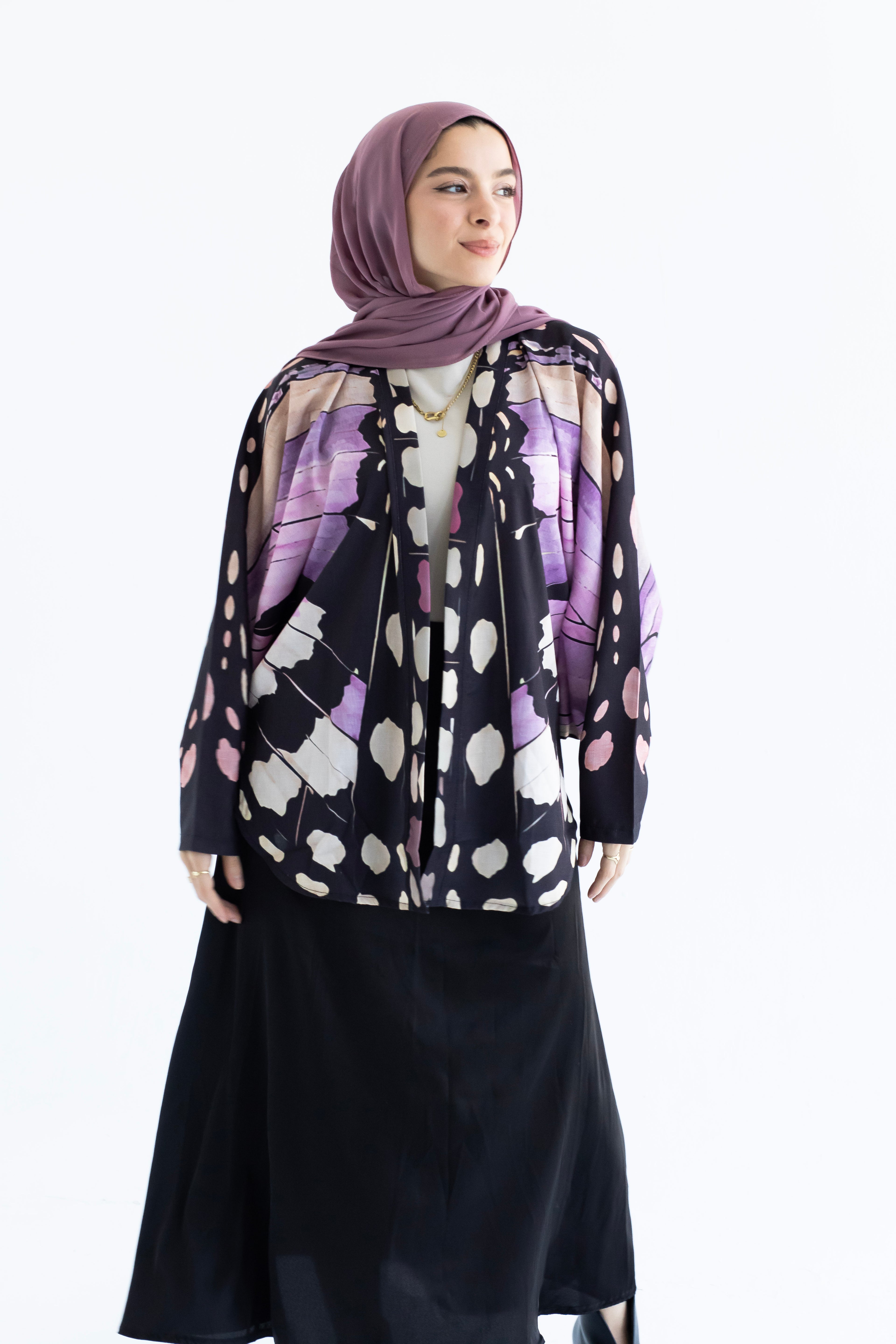 Violet The Guardian of Gentle Souls-Butterfly kimono Beepz