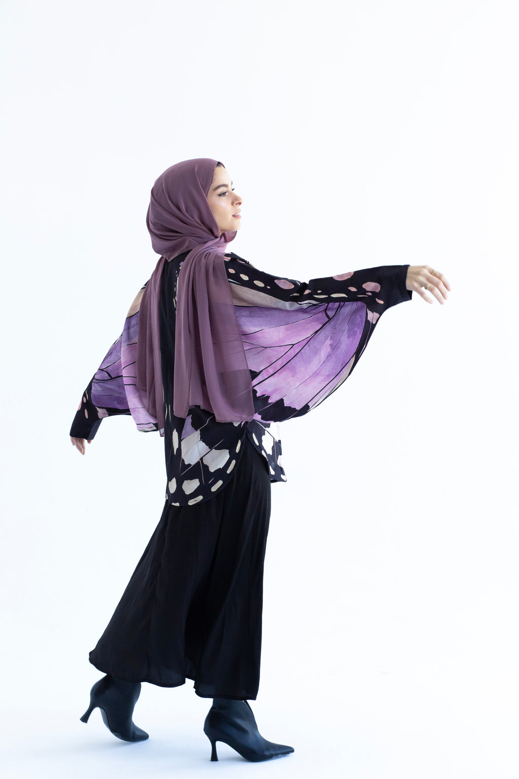 Violet The Guardian of Gentle Souls-Butterfly kimono Beepz