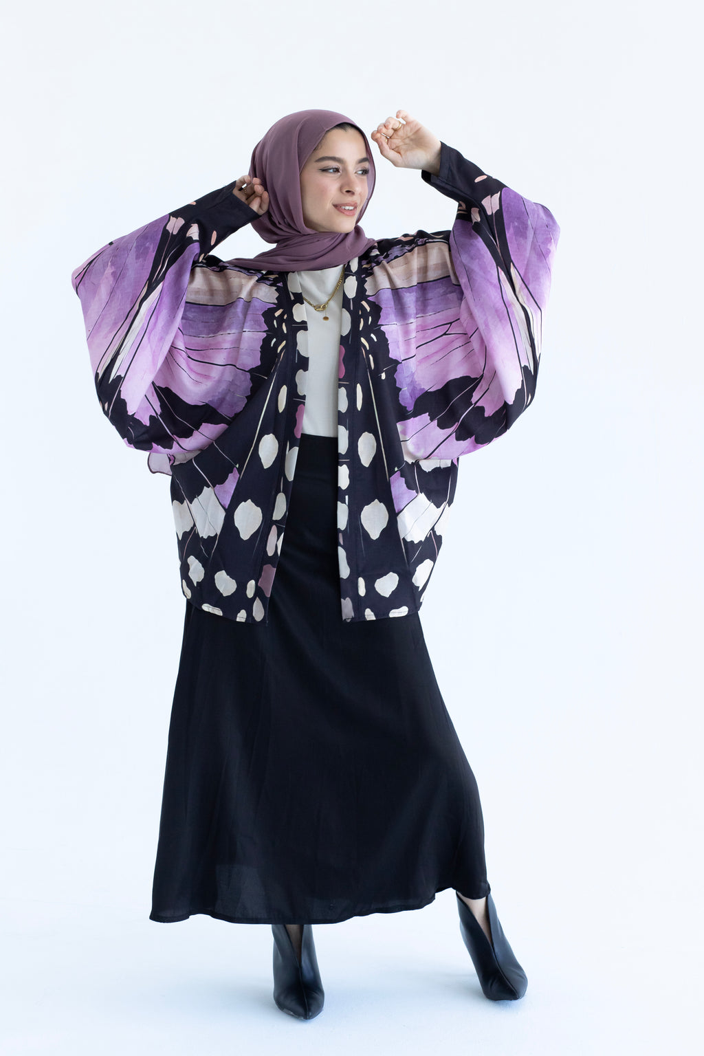 Violet The Guardian of Gentle Souls-Butterfly kimono Beepz
