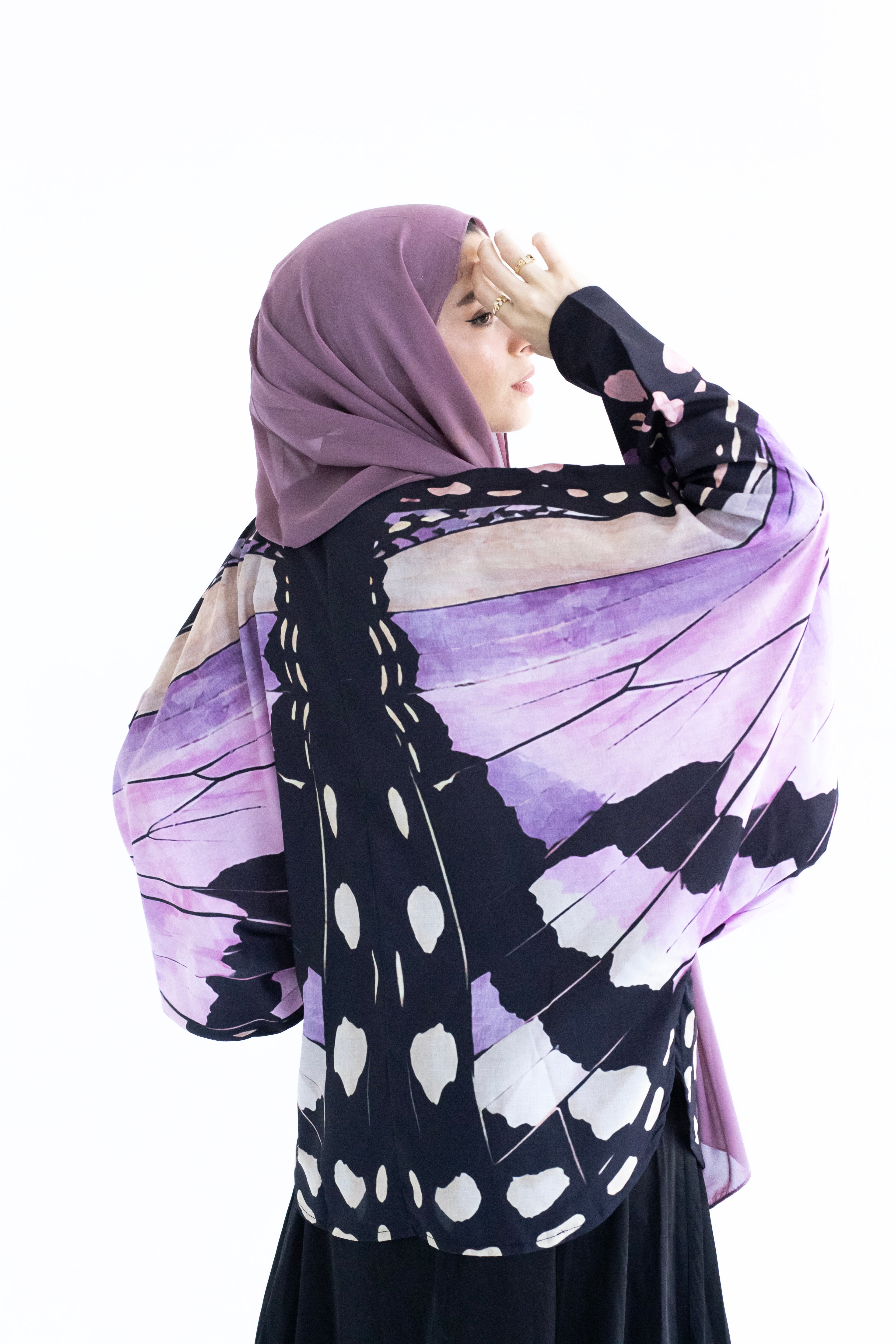 Violet The Guardian of Gentle Souls-Butterfly kimono Beepz