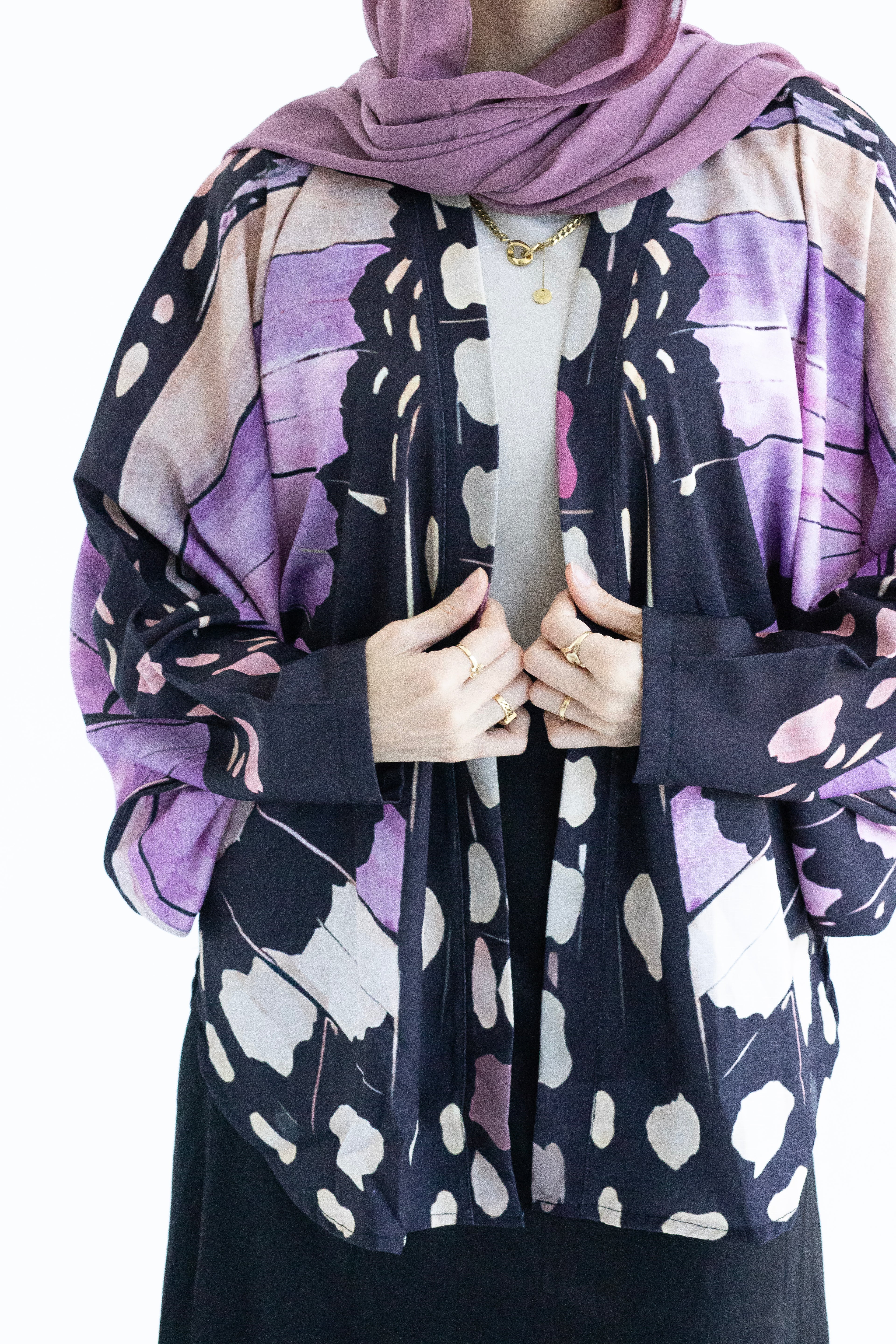 Violet The Guardian of Gentle Souls-Butterfly kimono Beepz