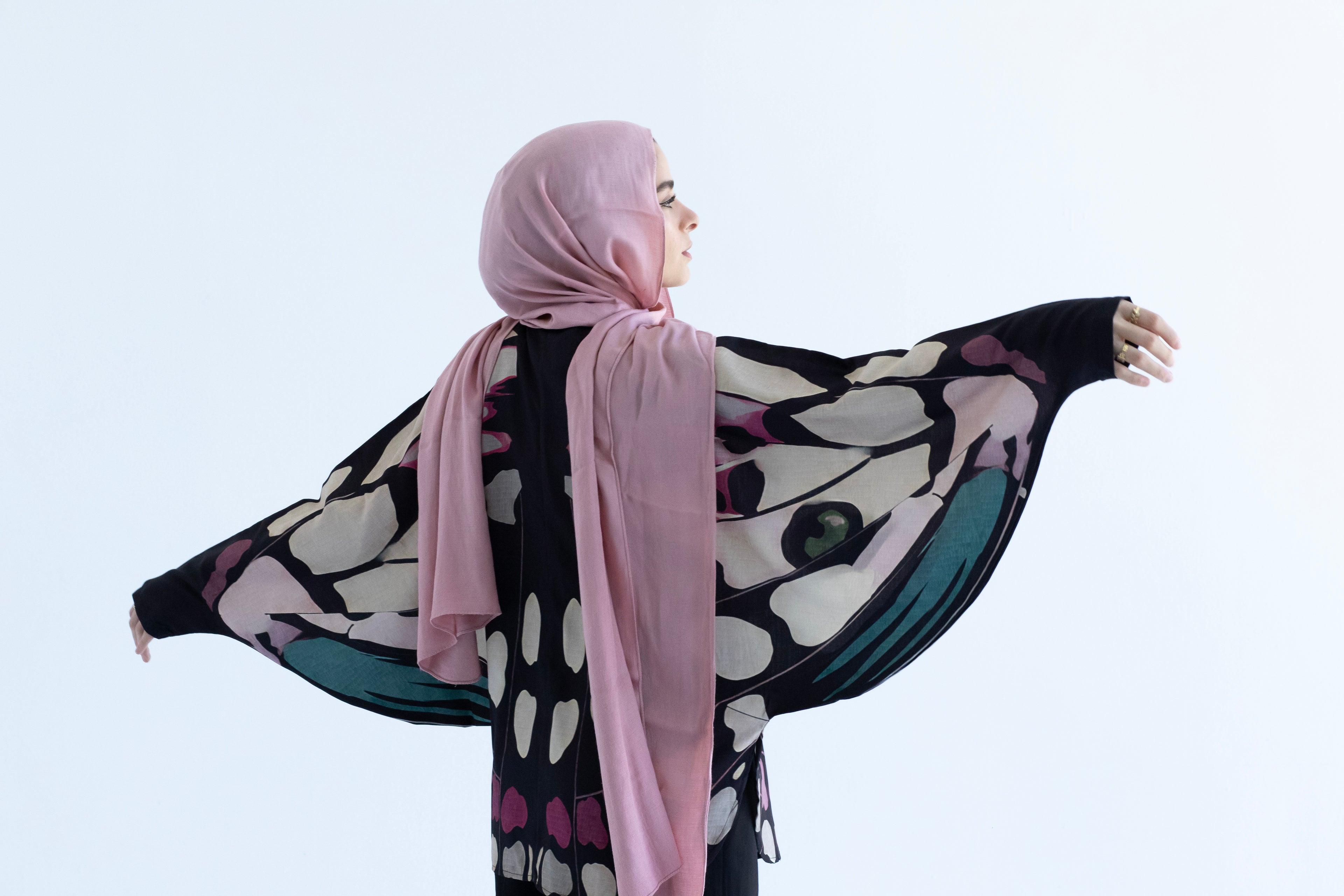 Seren The Weaver of Fortunate Paths-Butterfly kimono Beepz