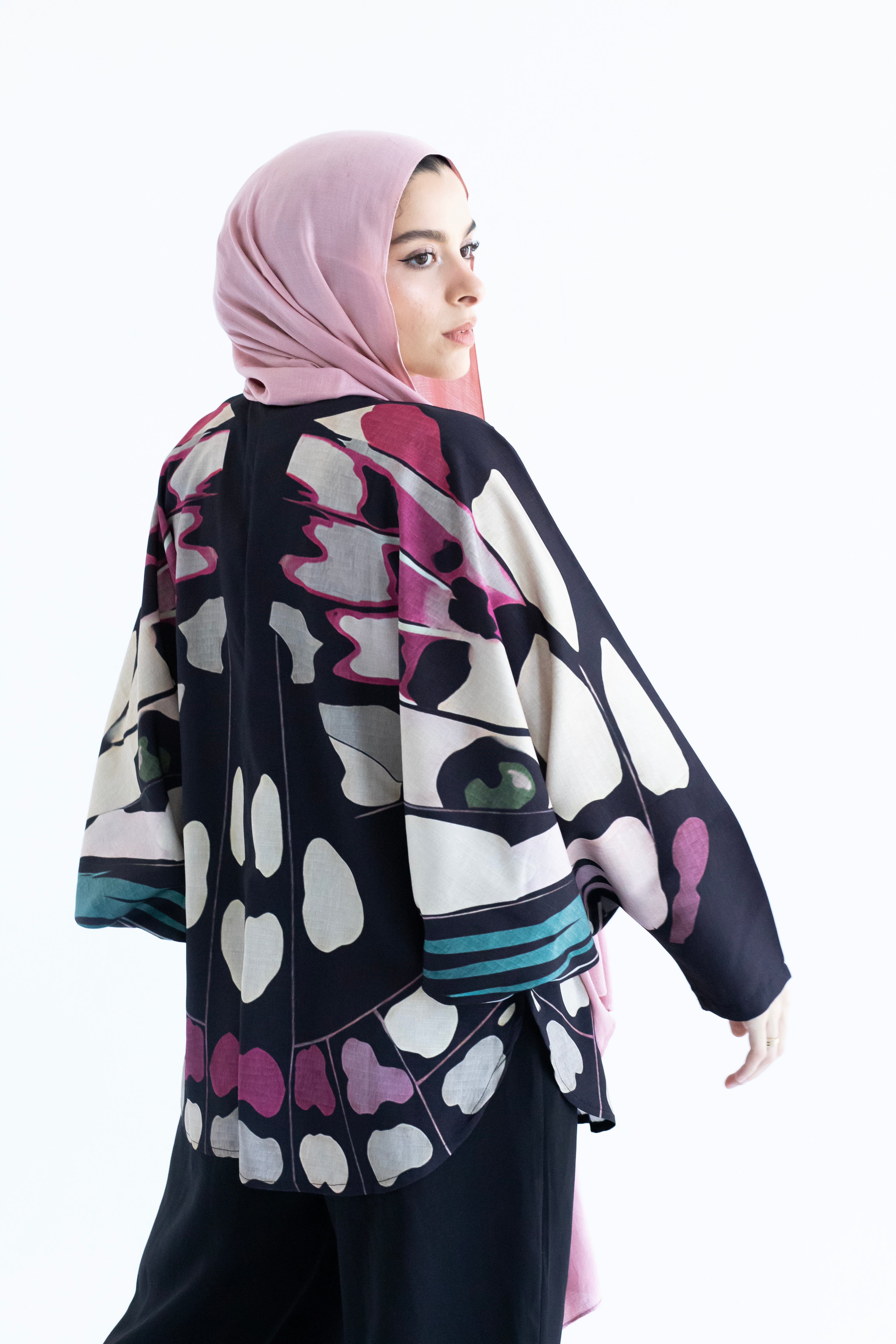 Seren The Weaver of Fortunate Paths-Butterfly kimono Beepz