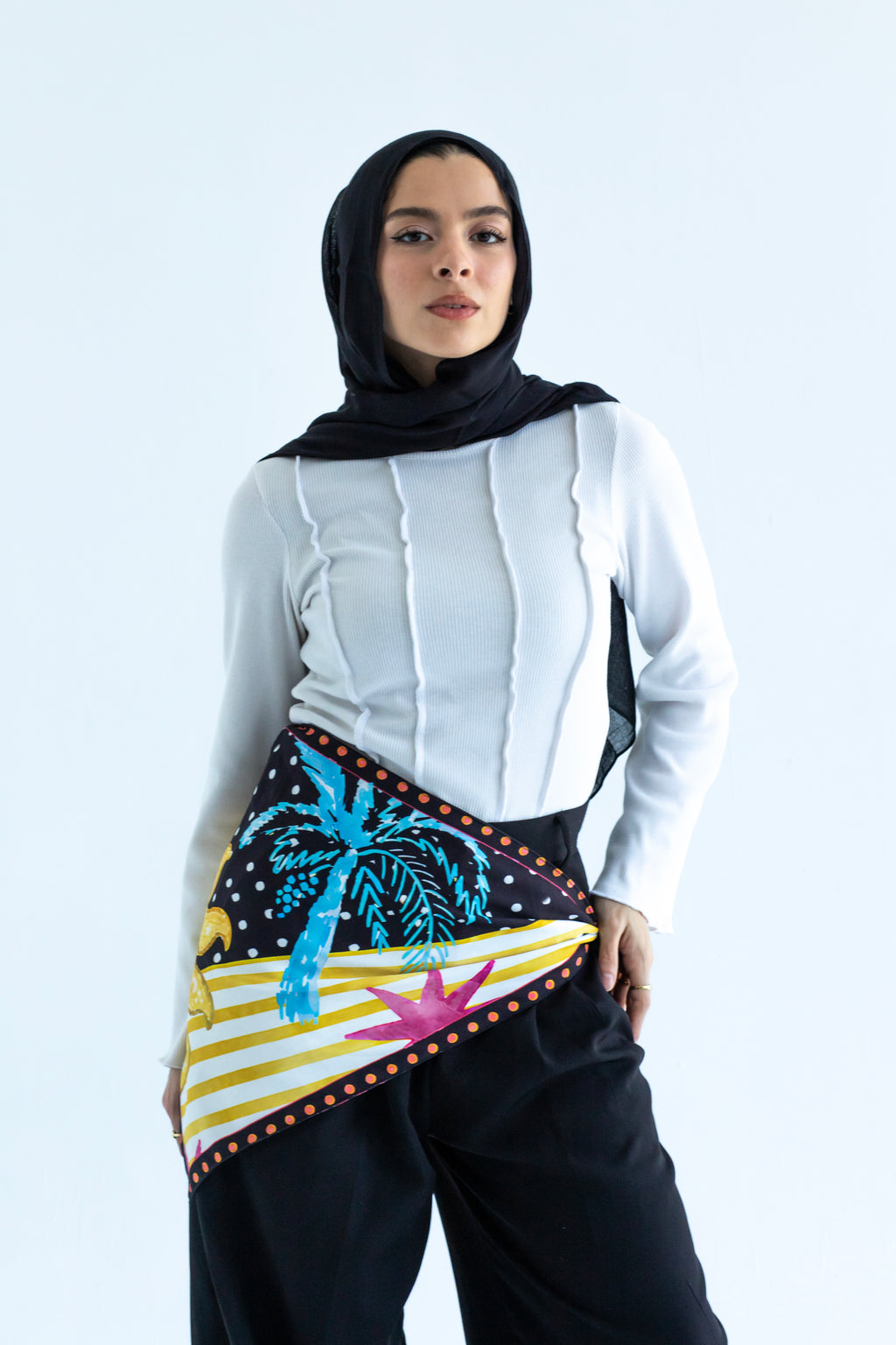 Daydream In Polka Dots - Outfit Saver Scarf Beepz