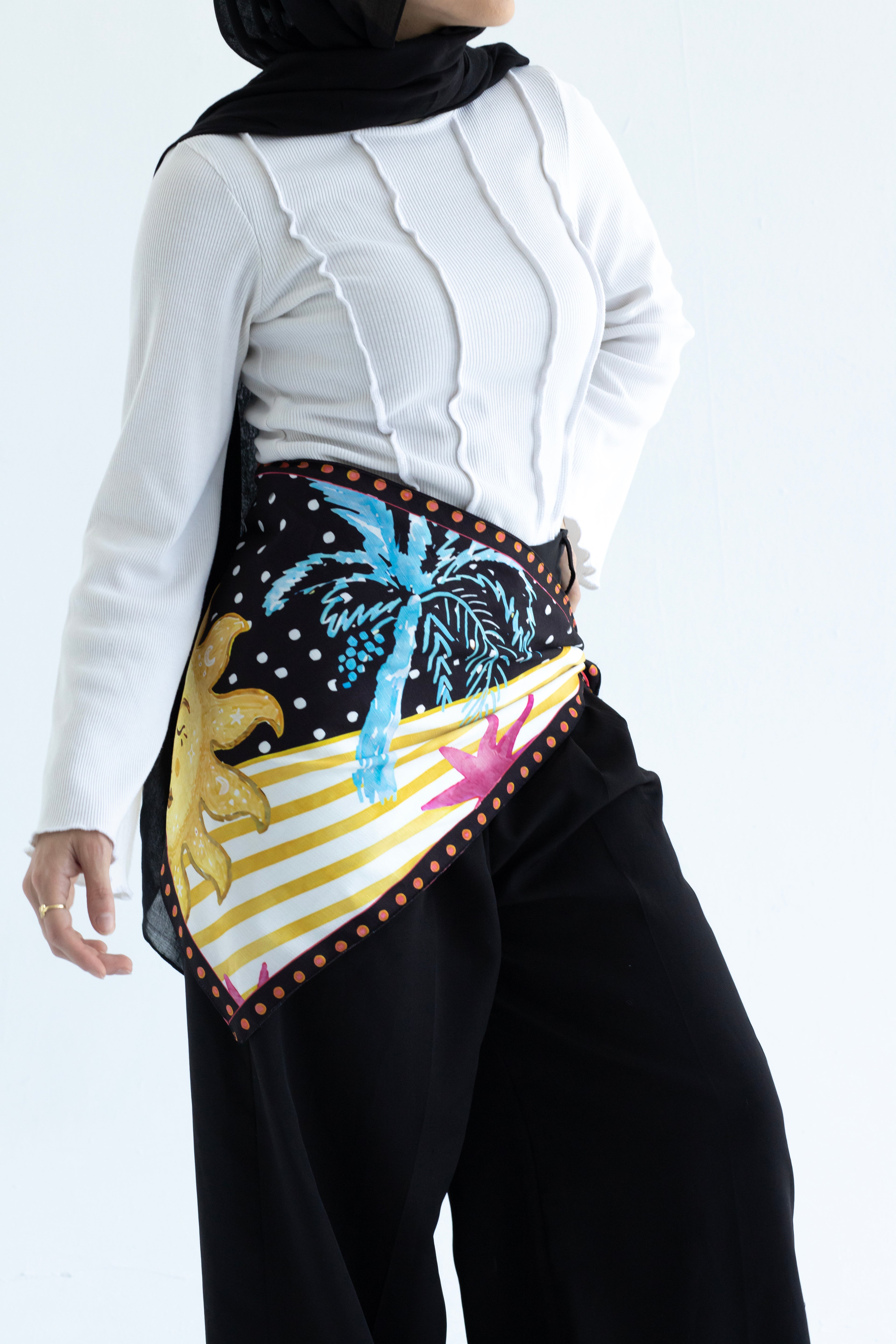 Daydream In Polka Dots - Outfit Saver Scarf Beepz