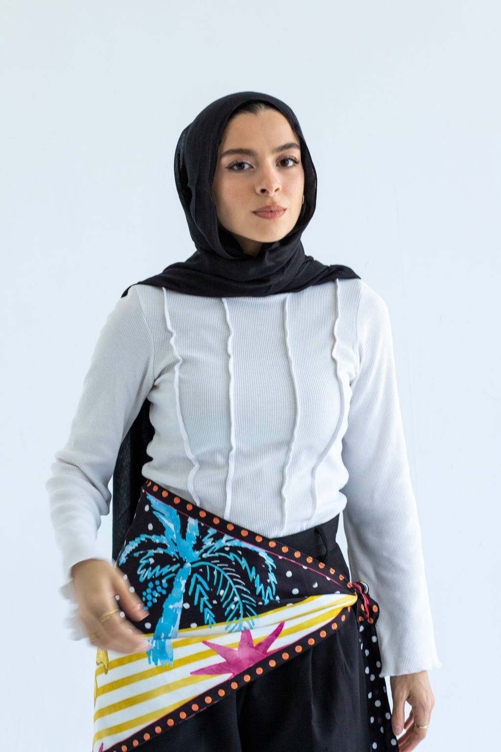 Daydream In Polka Dots - Outfit Saver Scarf Beepz