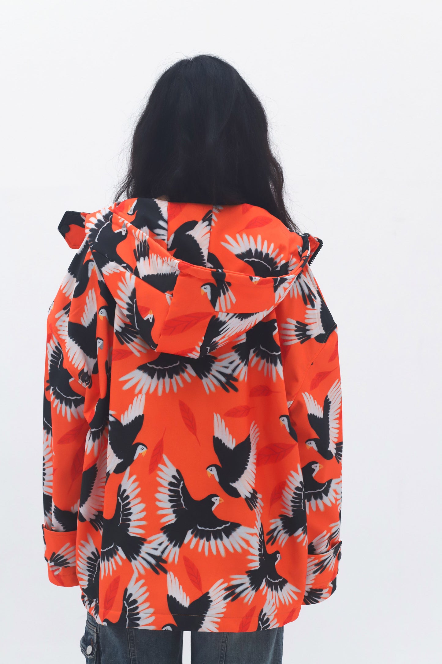 ORANGE BLAZE-SOFTSHELL JACKET