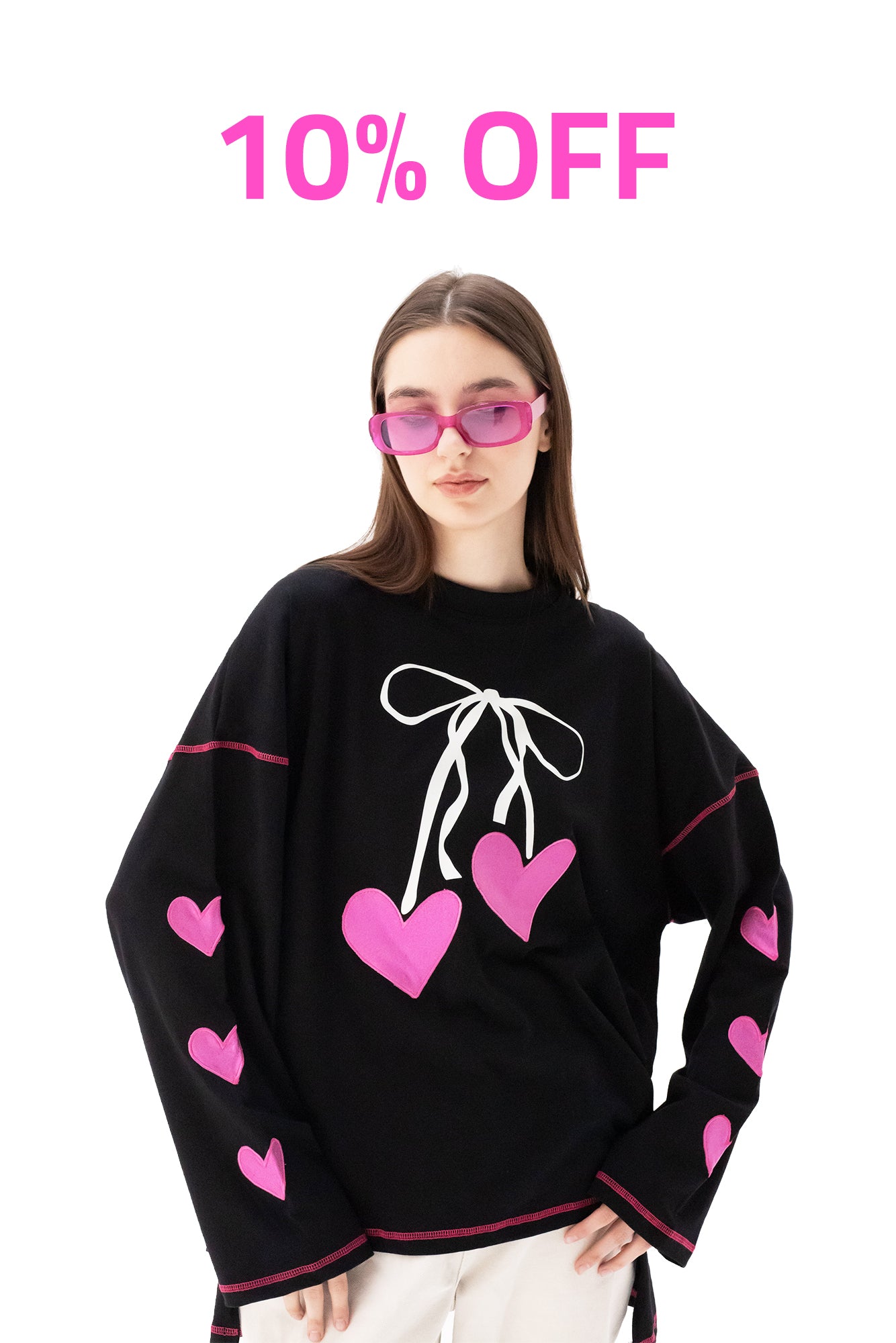 love spell - Oversize 100% Cotton Tee Beepz