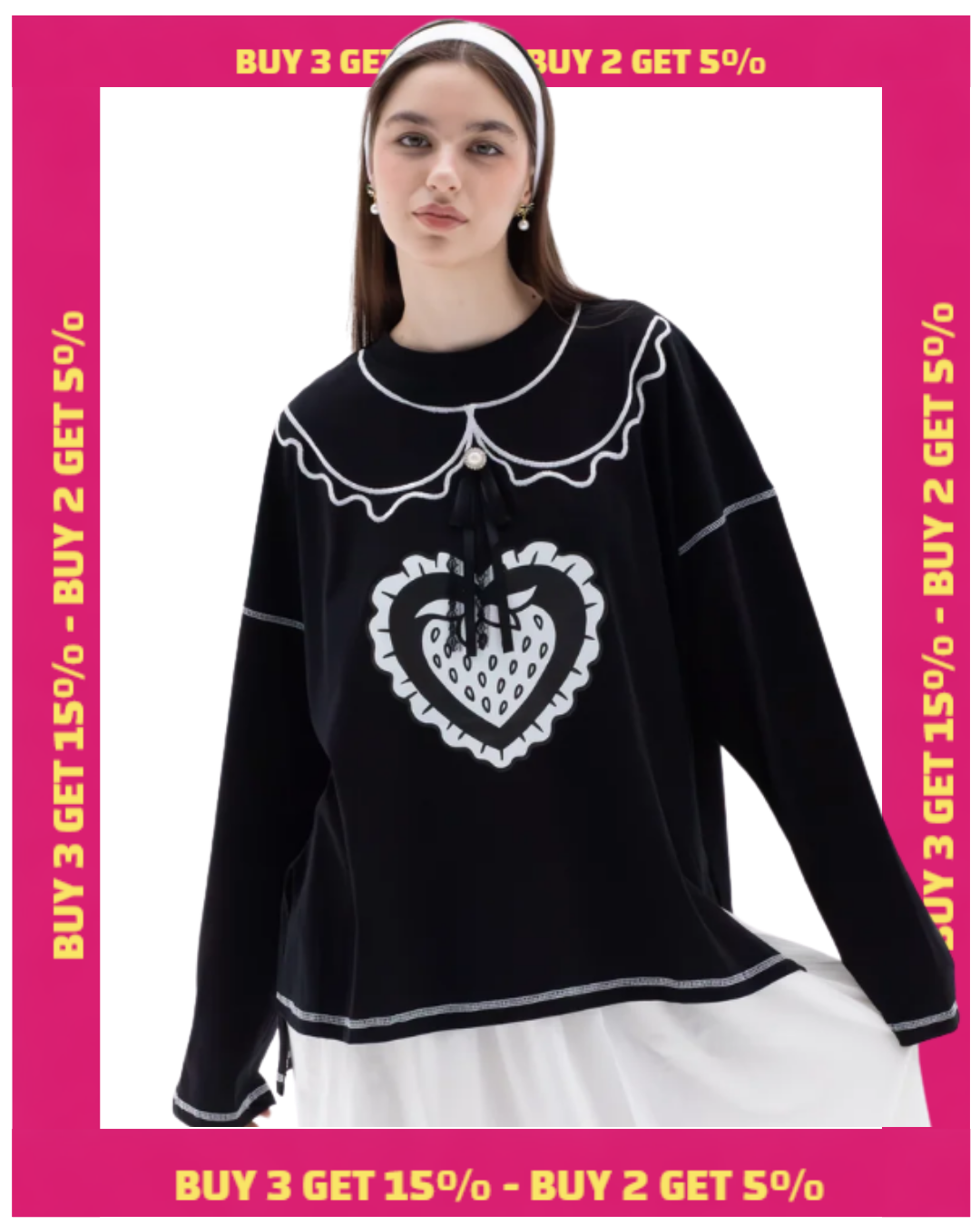 Grace - Oversize 100% Cotton Tee Beepz